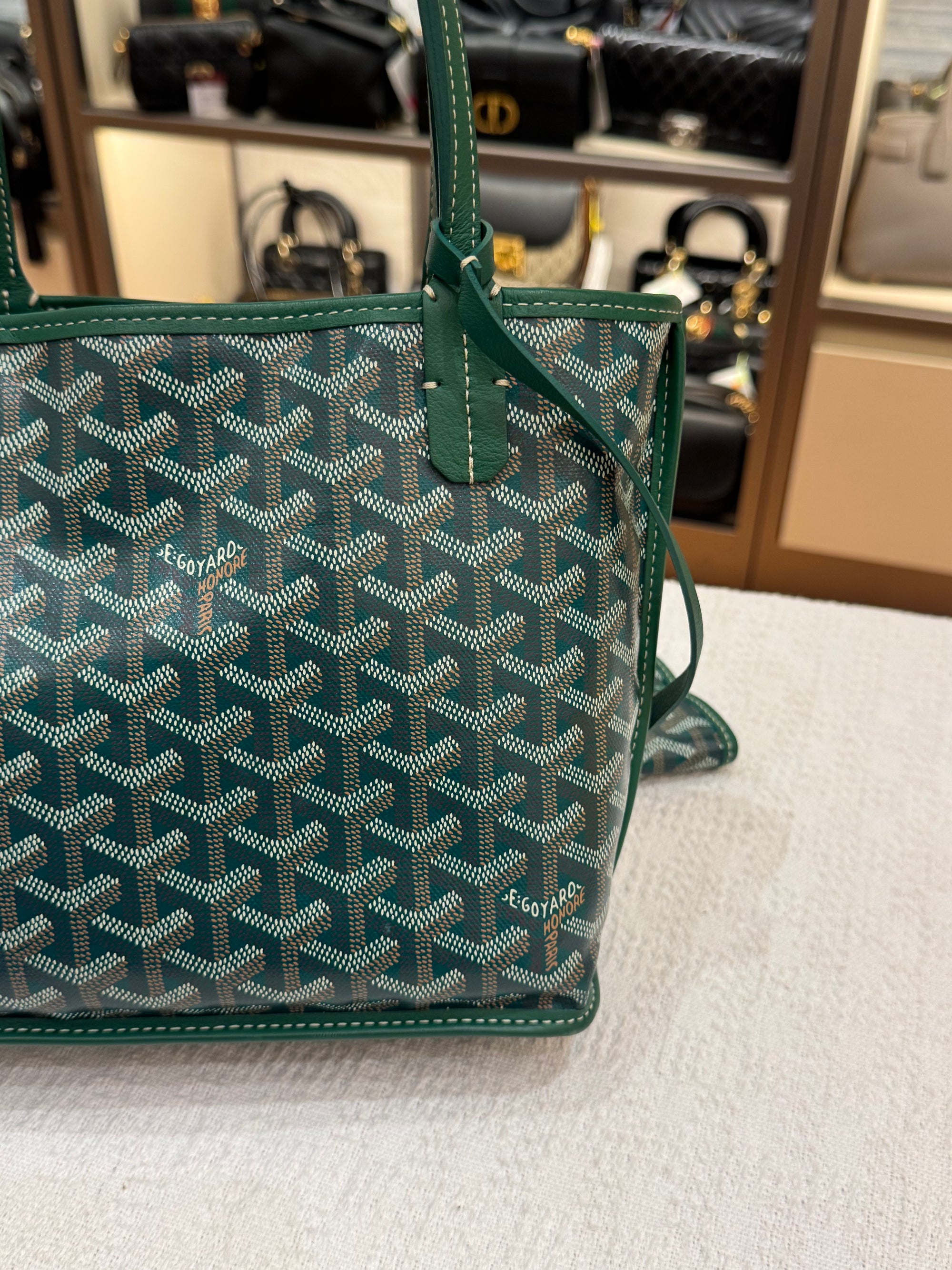Goyard Anjou Mini Vert