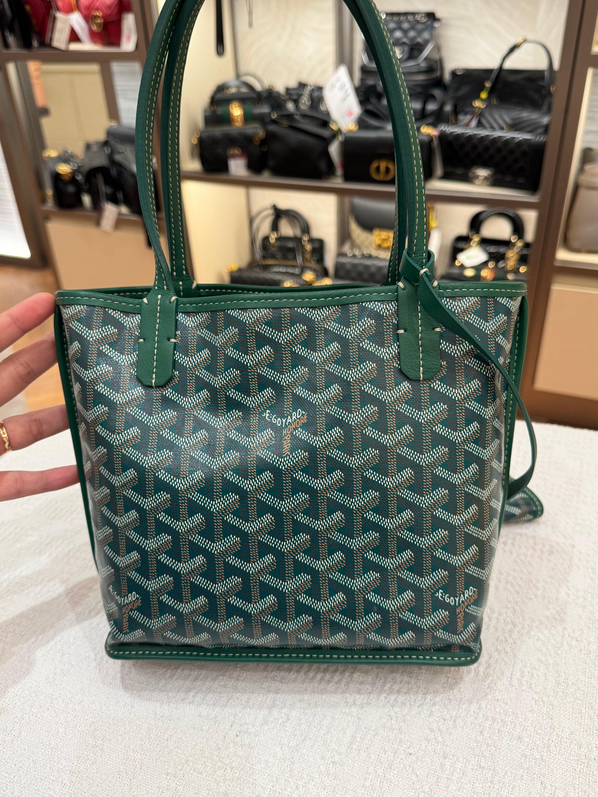 Goyard Anjou Mini Vert