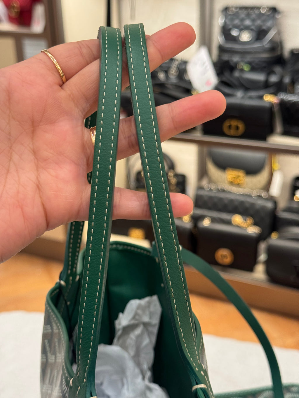 Goyard Anjou Mini Vert