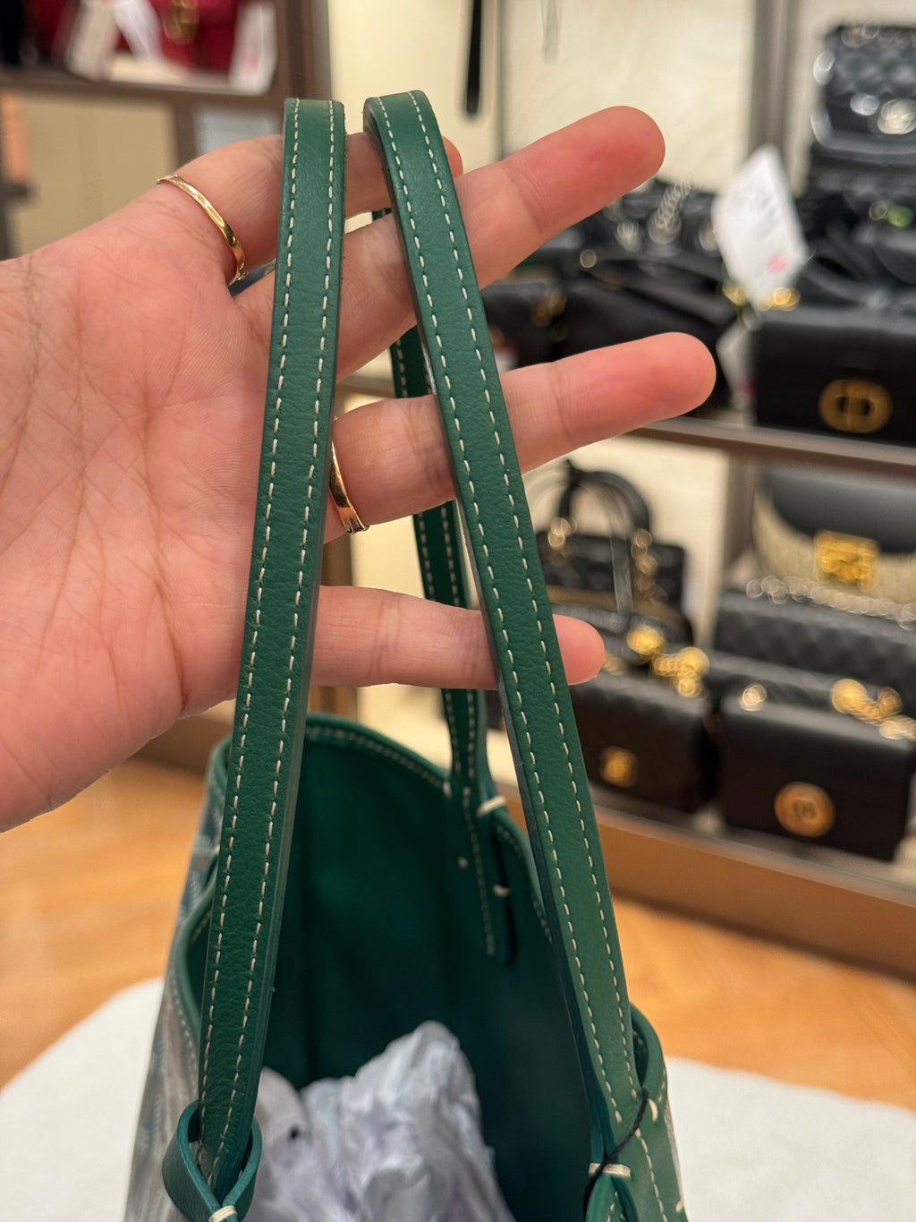 Goyard Anjou Mini Vert