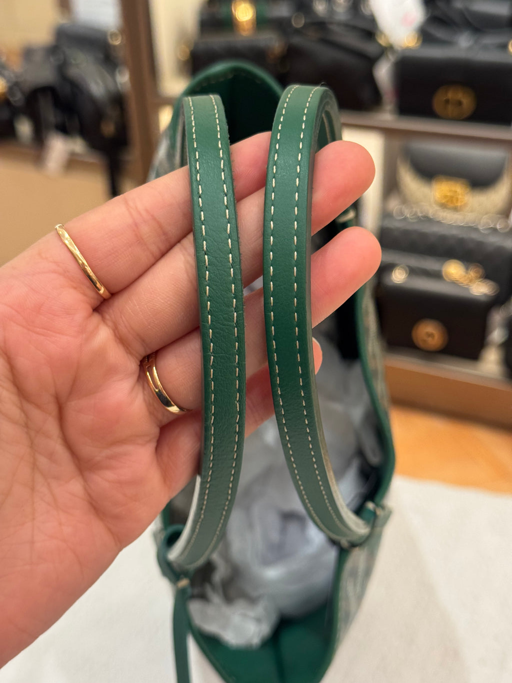 Goyard Anjou Mini Vert