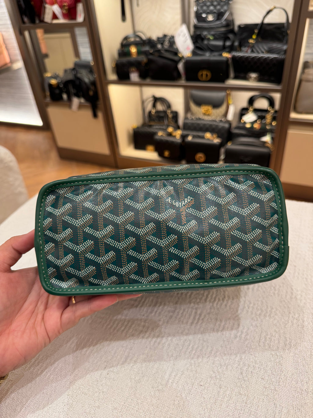 Goyard Anjou Mini Vert