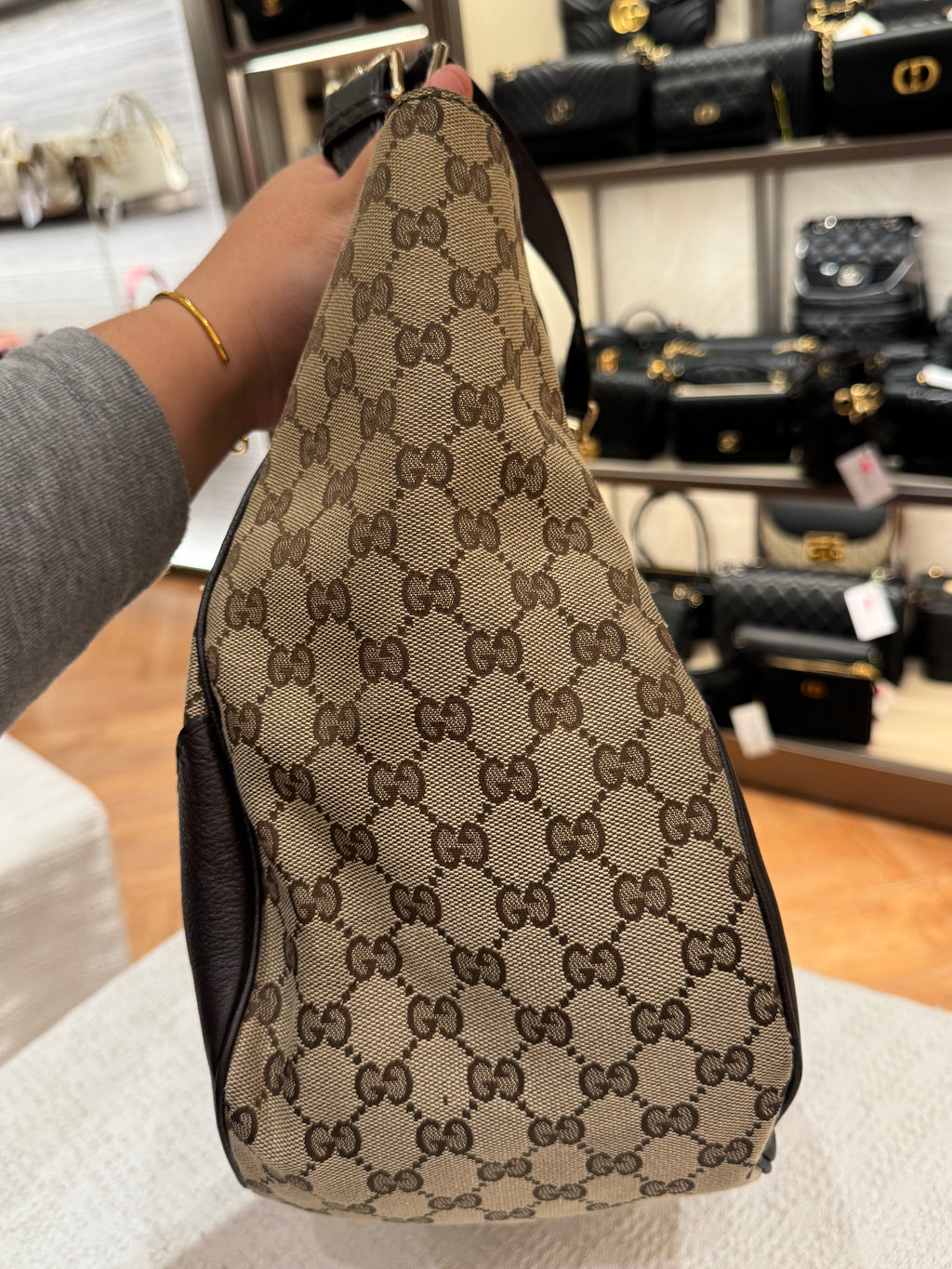 Gucci Charlotte Kanvas Hobo