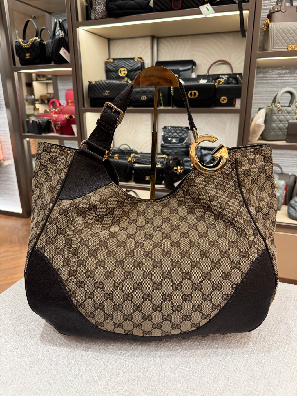 Gucci Charlotte Kanvas Hobo