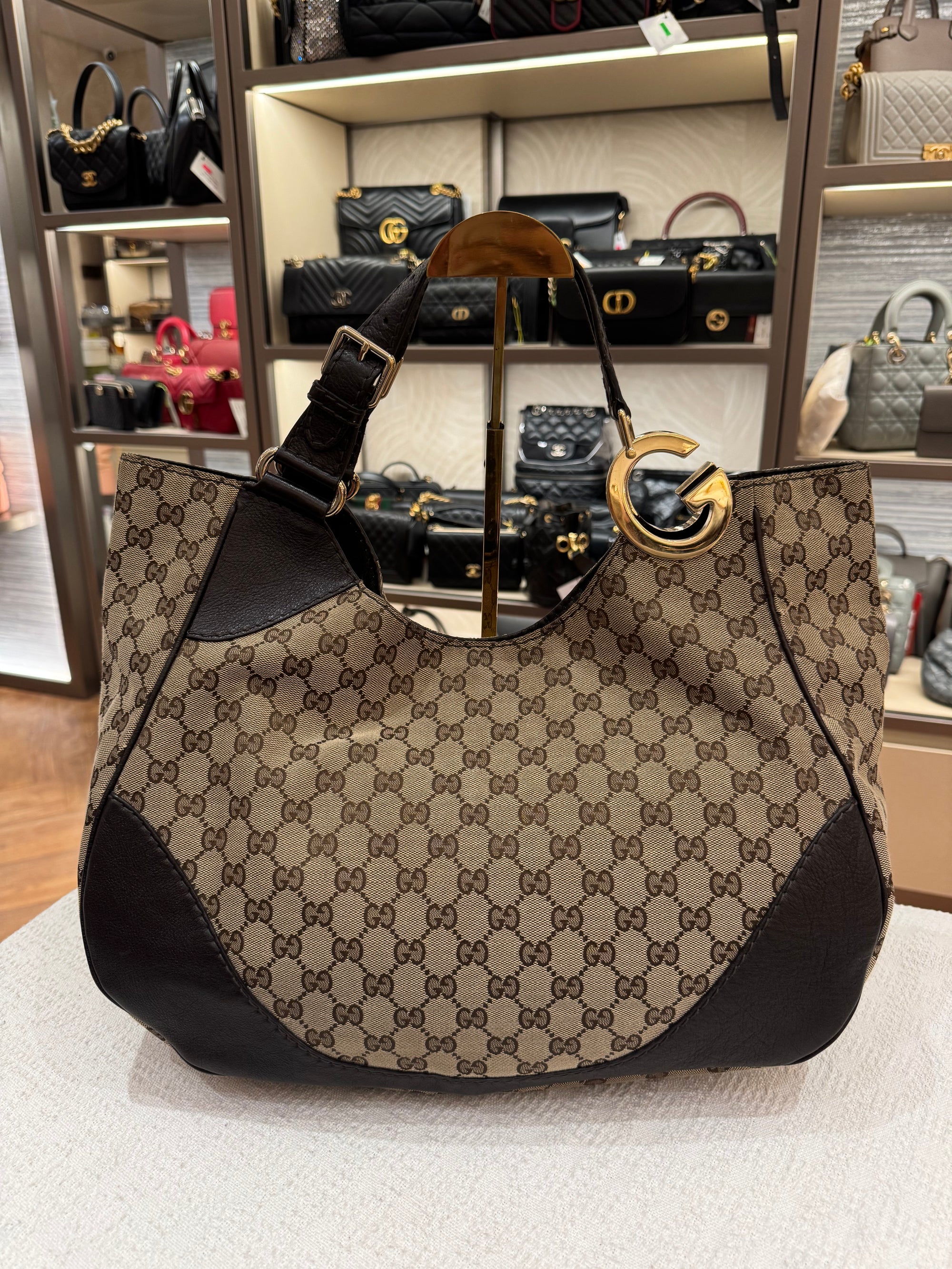 Gucci Charlotte Kanvas Hobo