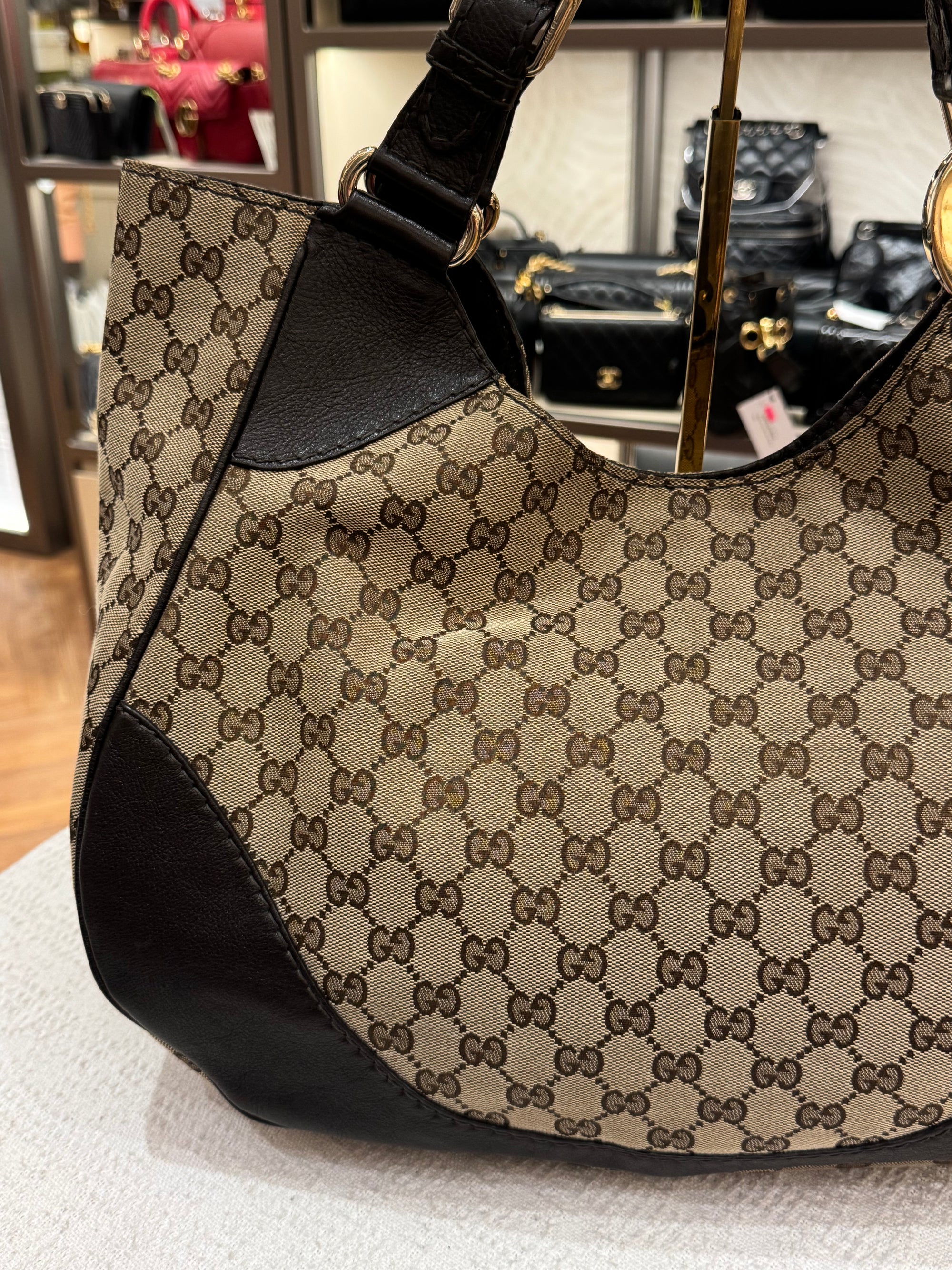 Gucci Charlotte Kanvas Hobo