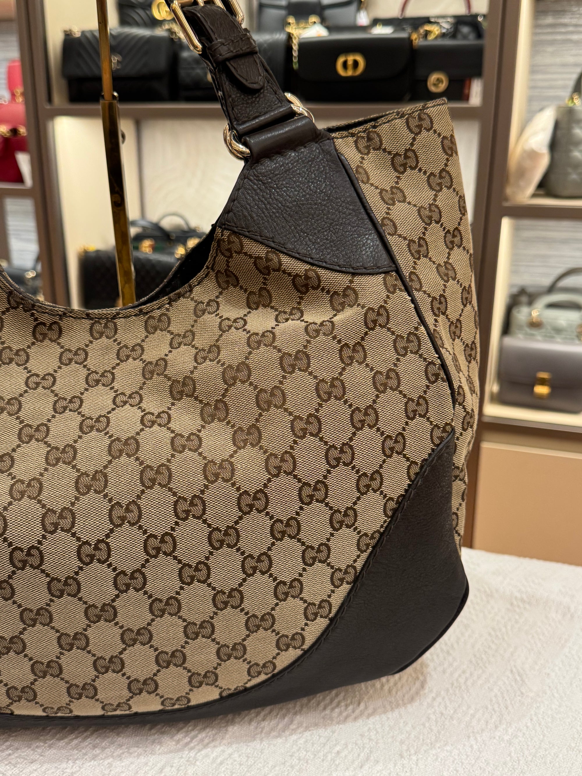 Gucci Charlotte Kanvas Hobo