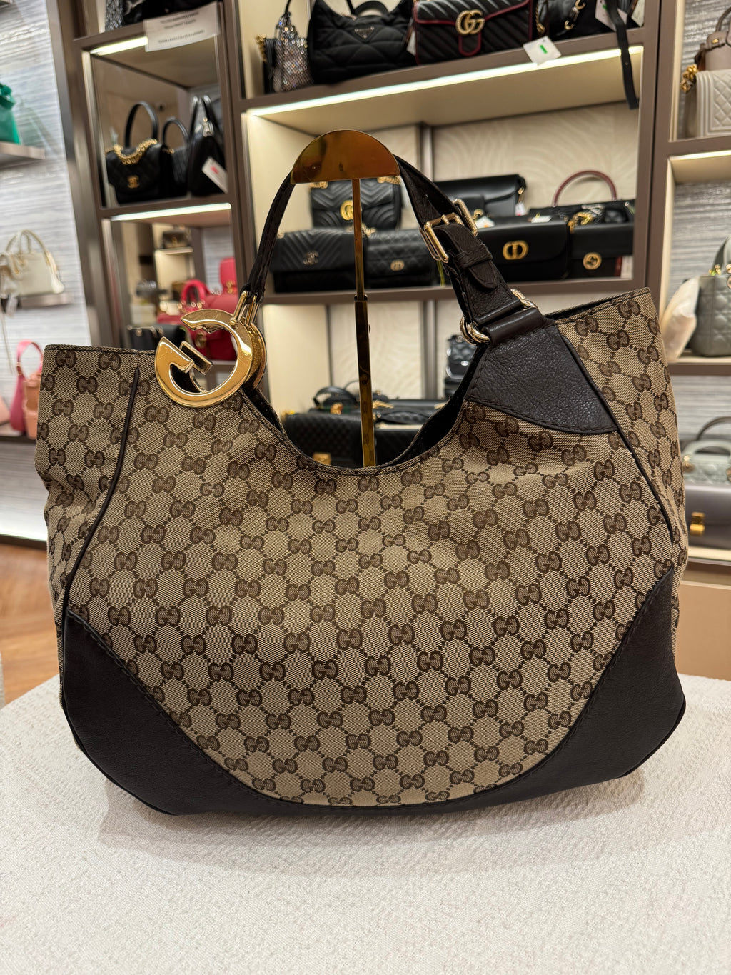 Gucci Charlotte Kanvas Hobo