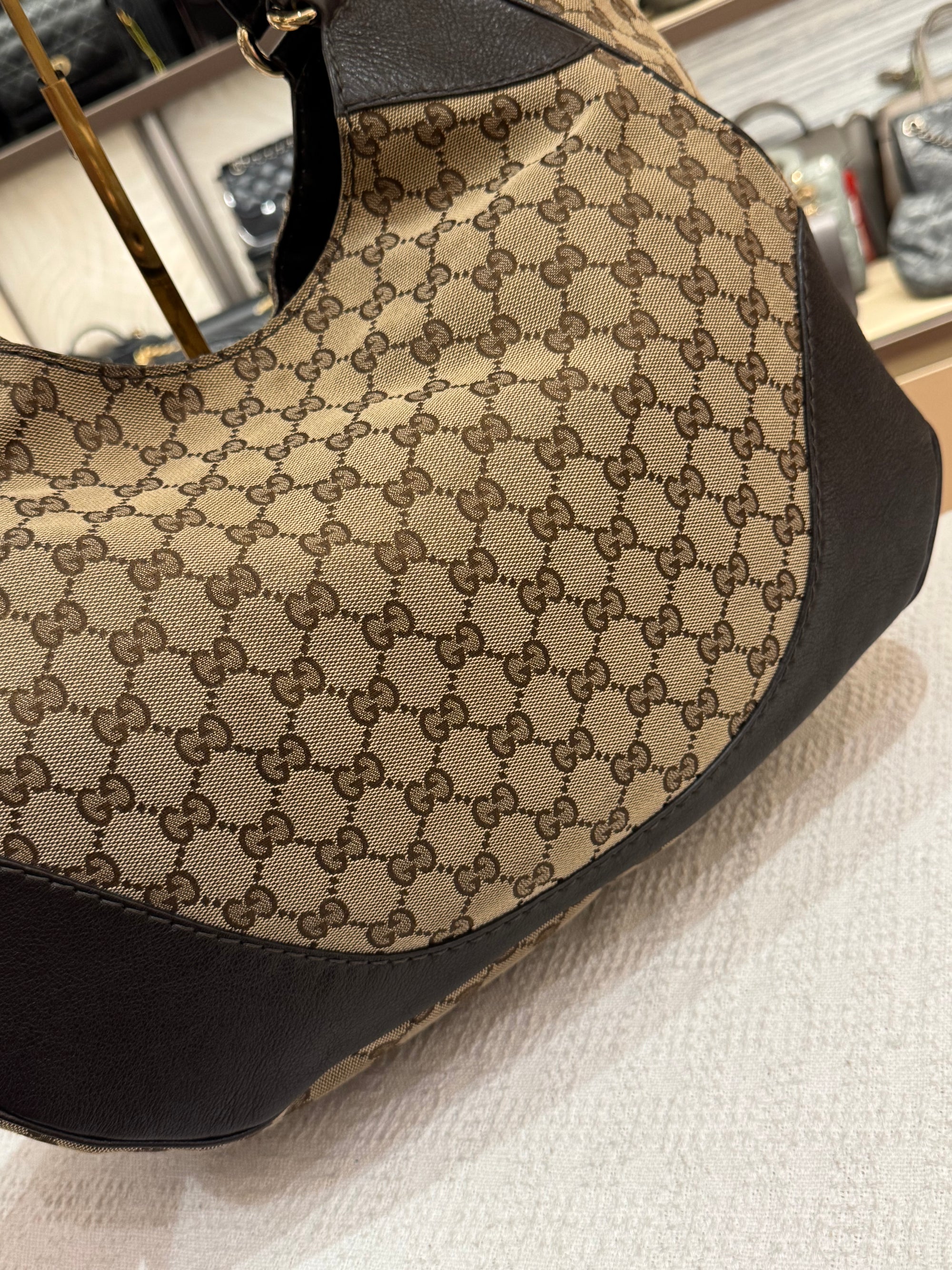 Gucci Charlotte Kanvas Hobo