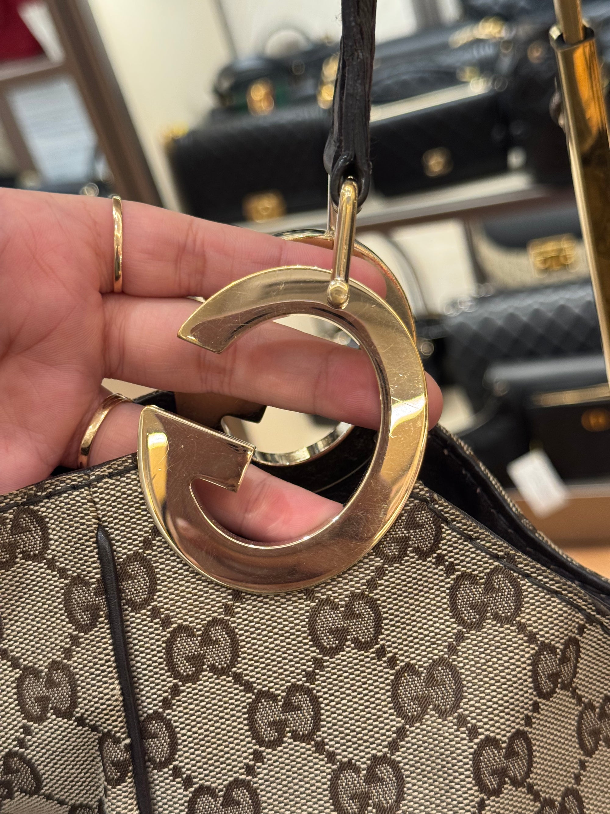 Gucci Charlotte Kanvas Hobo