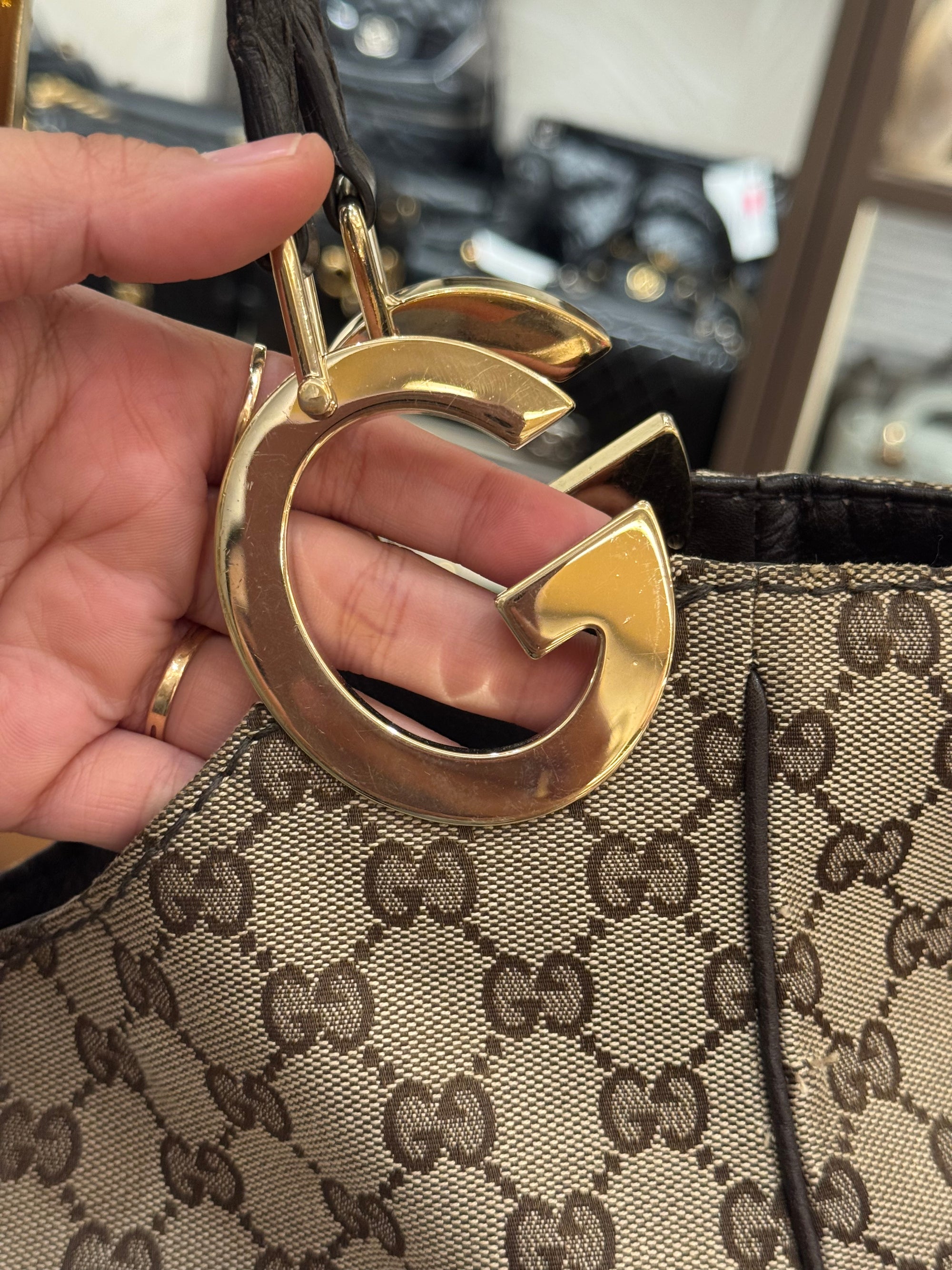 Gucci Charlotte Kanvas Hobo