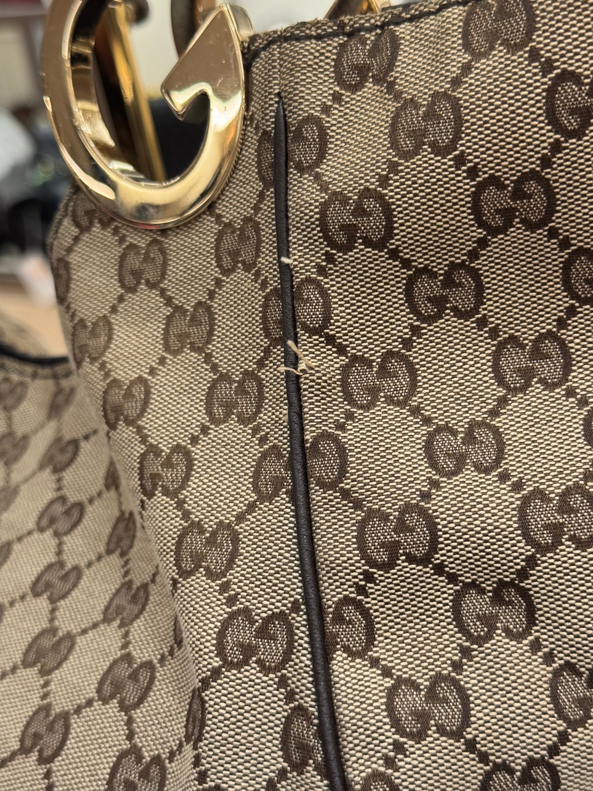 Gucci Charlotte Kanvas Hobo