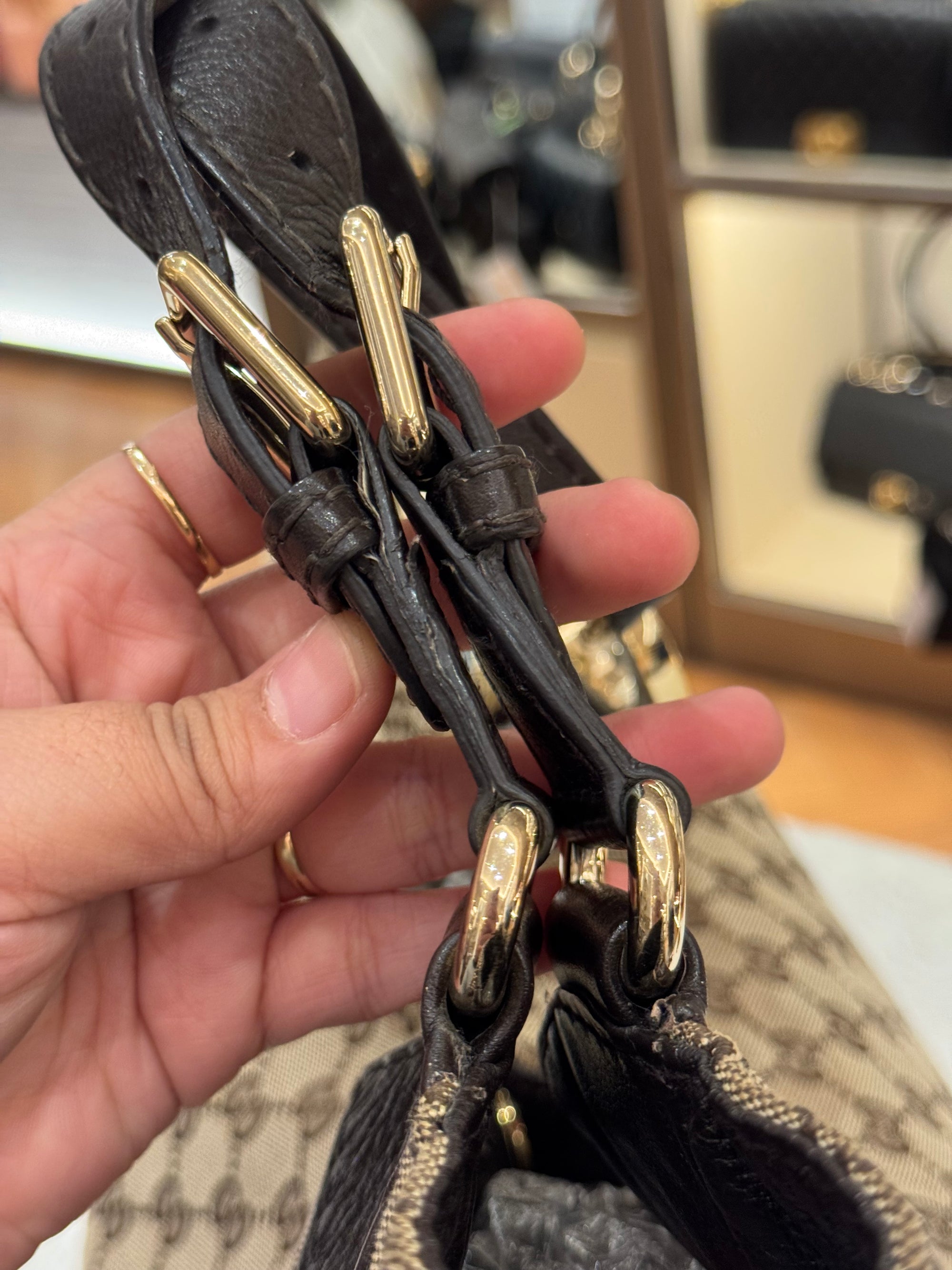 Gucci Charlotte Kanvas Hobo