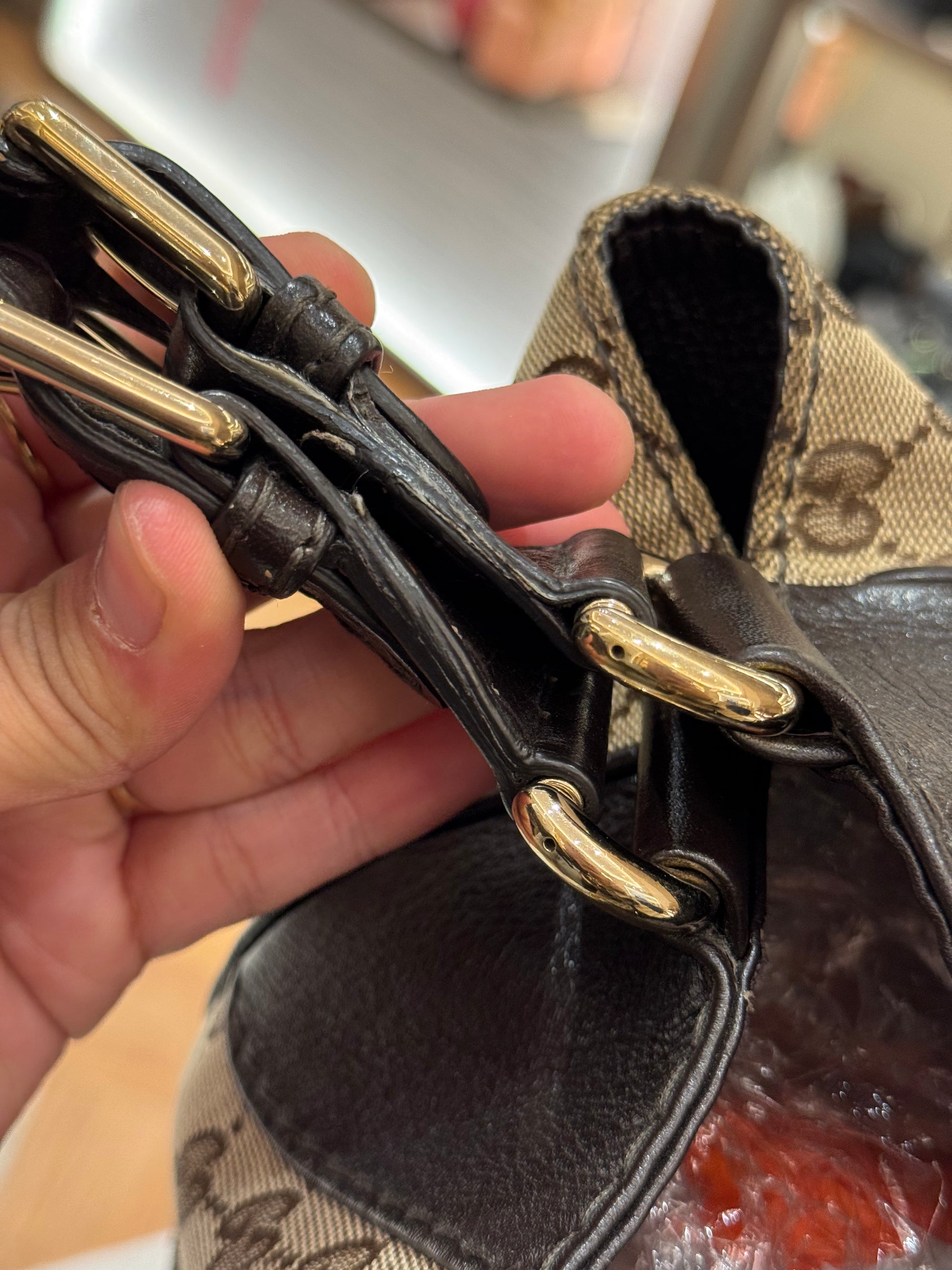 Gucci Charlotte Kanvas Hobo