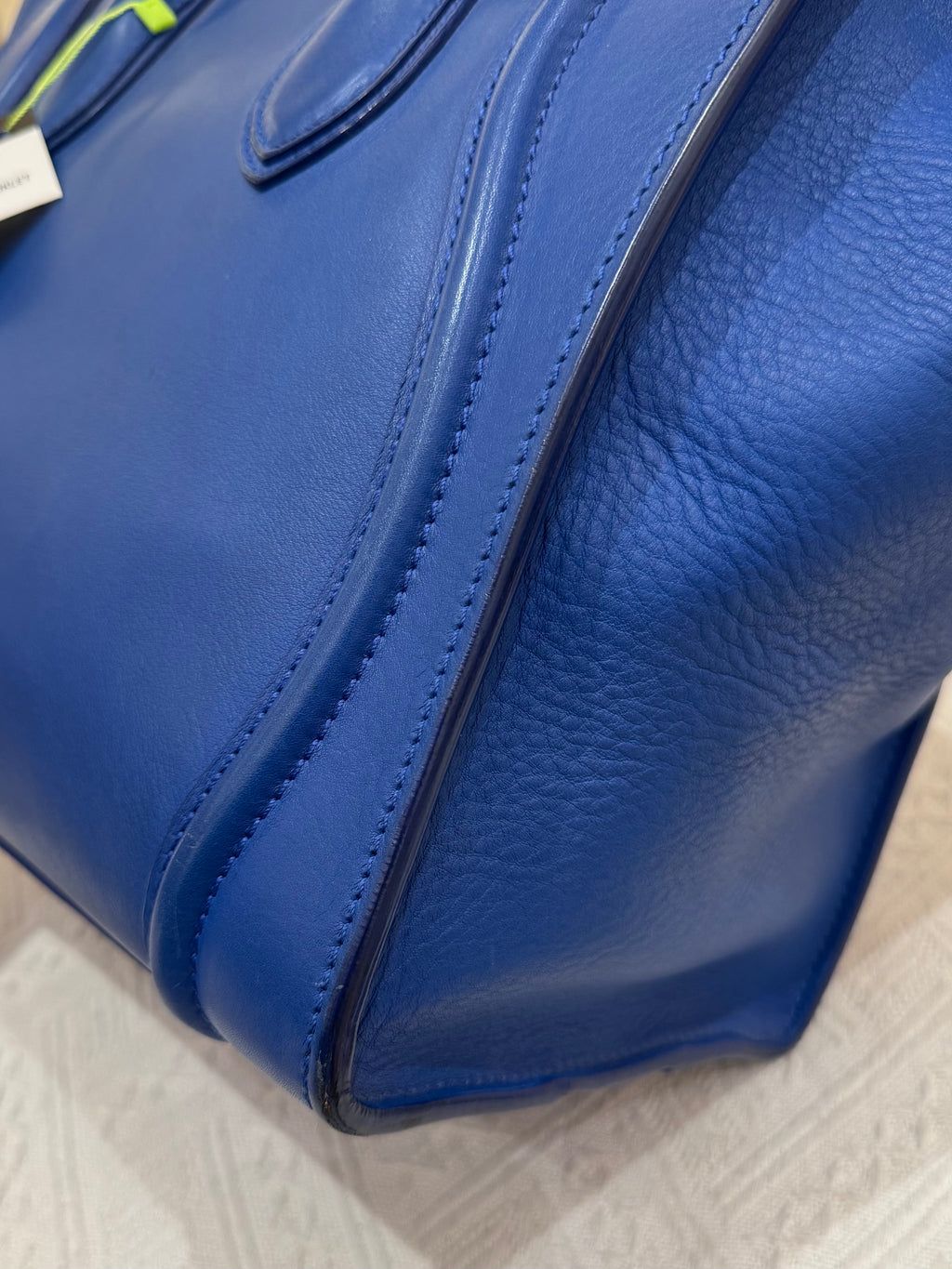 Celine Mini Luggage Blue