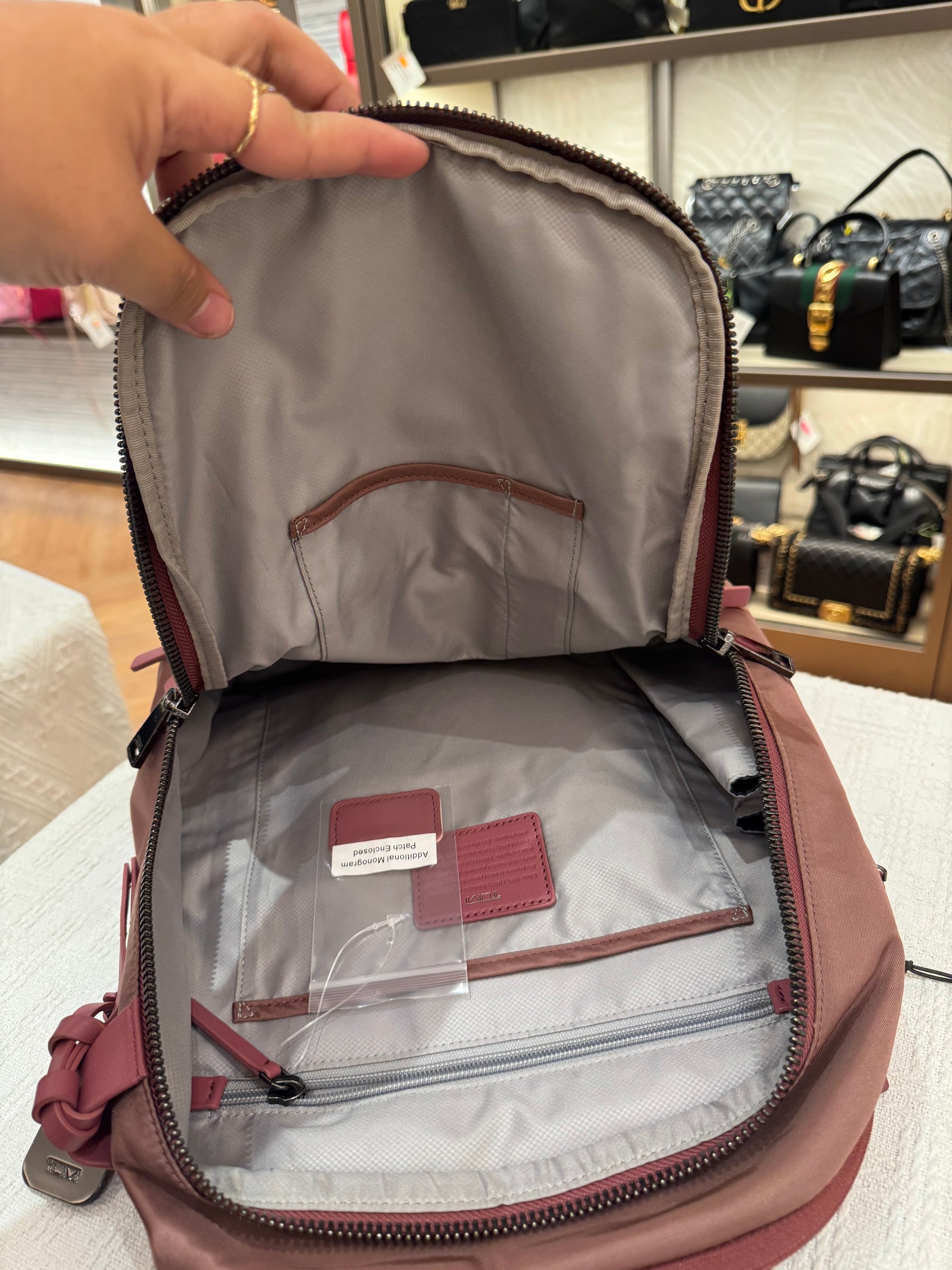 Tumi Backpack Rosewoodh