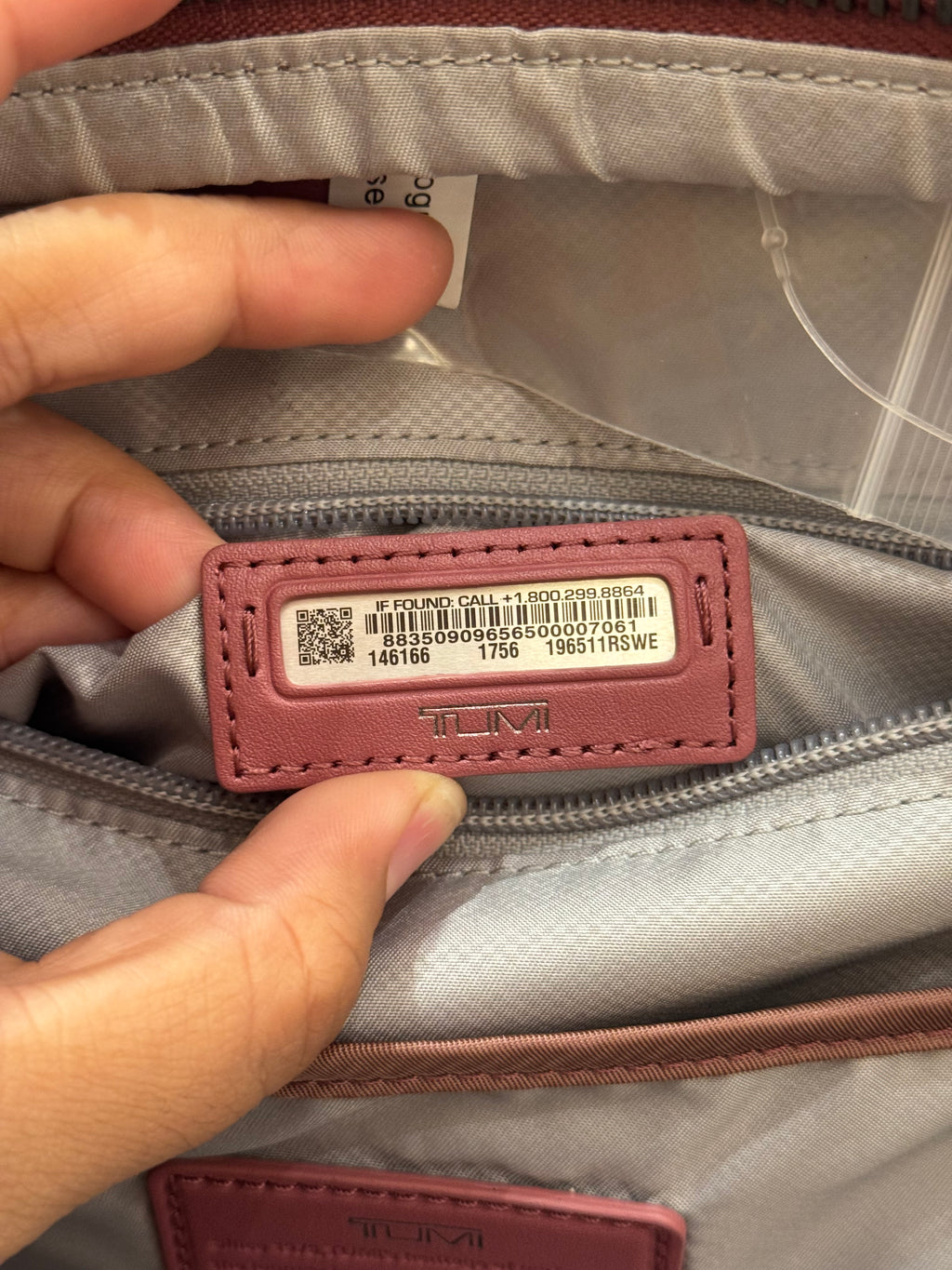 Tumi Backpack Rosewoodh