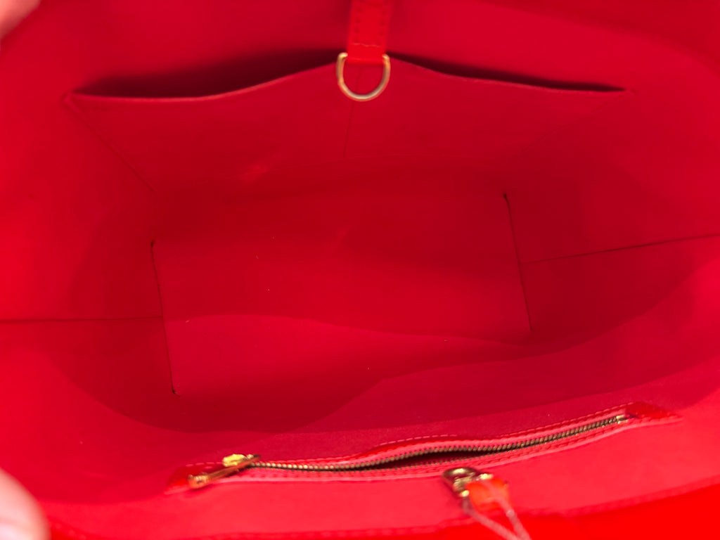 Louis Vuitton Avalon Patent Orange