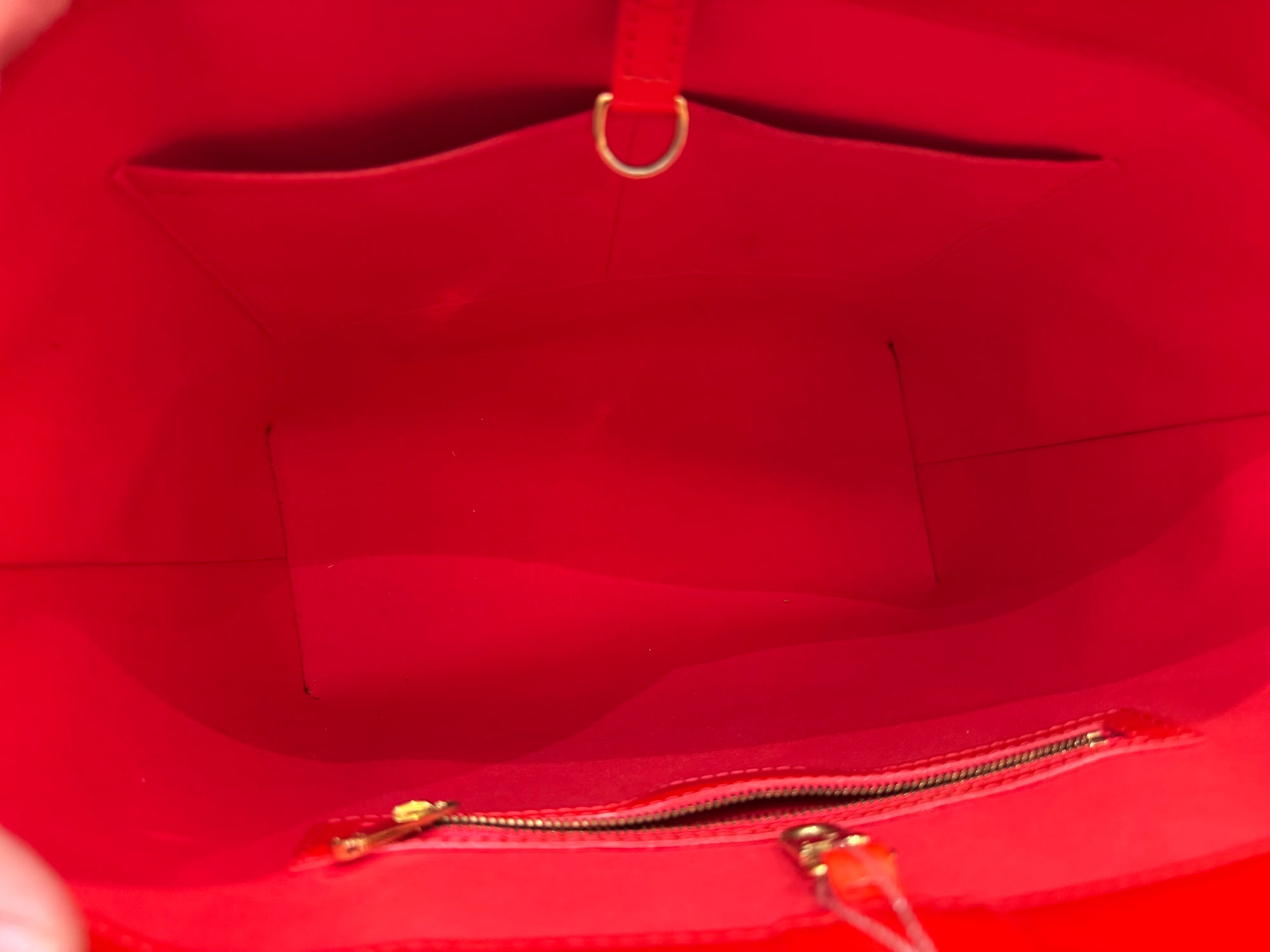 Louis Vuitton Avalon Patent Orange