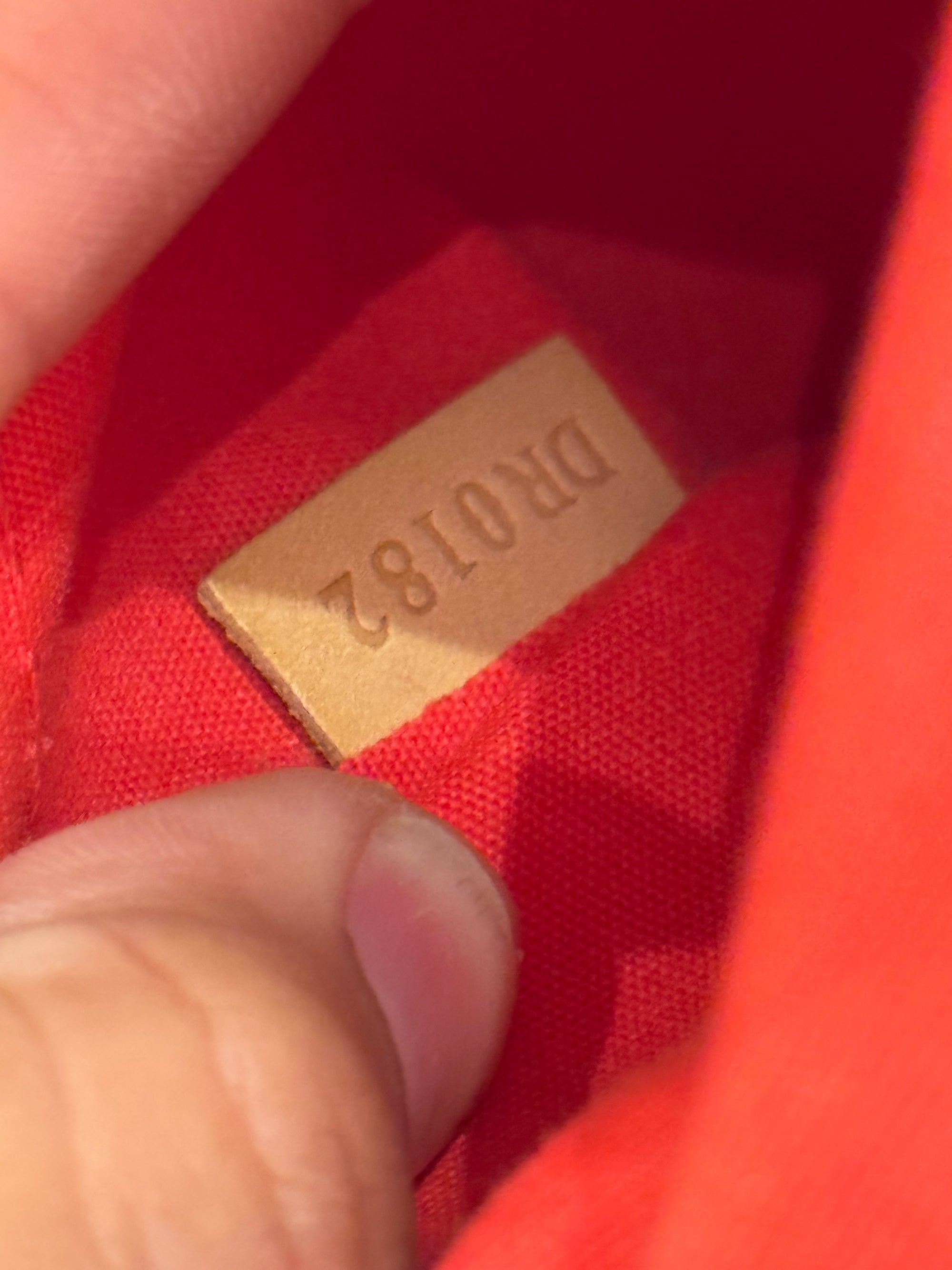 Louis Vuitton Avalon Patent Orange