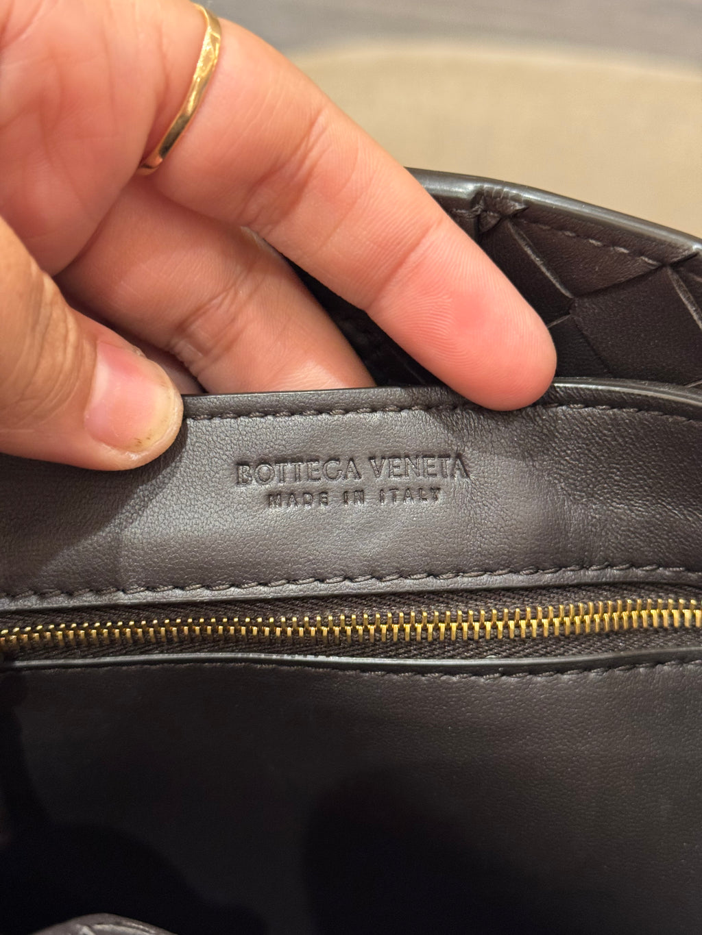 Bottega Veneta Andiamo Small Fondant