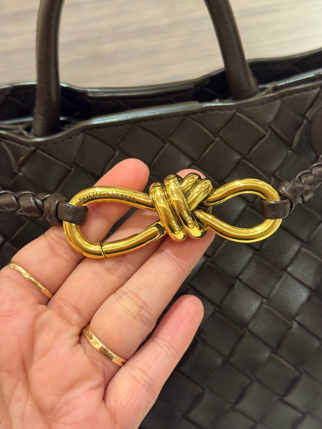 Bottega Veneta Andiamo Small Fondant
