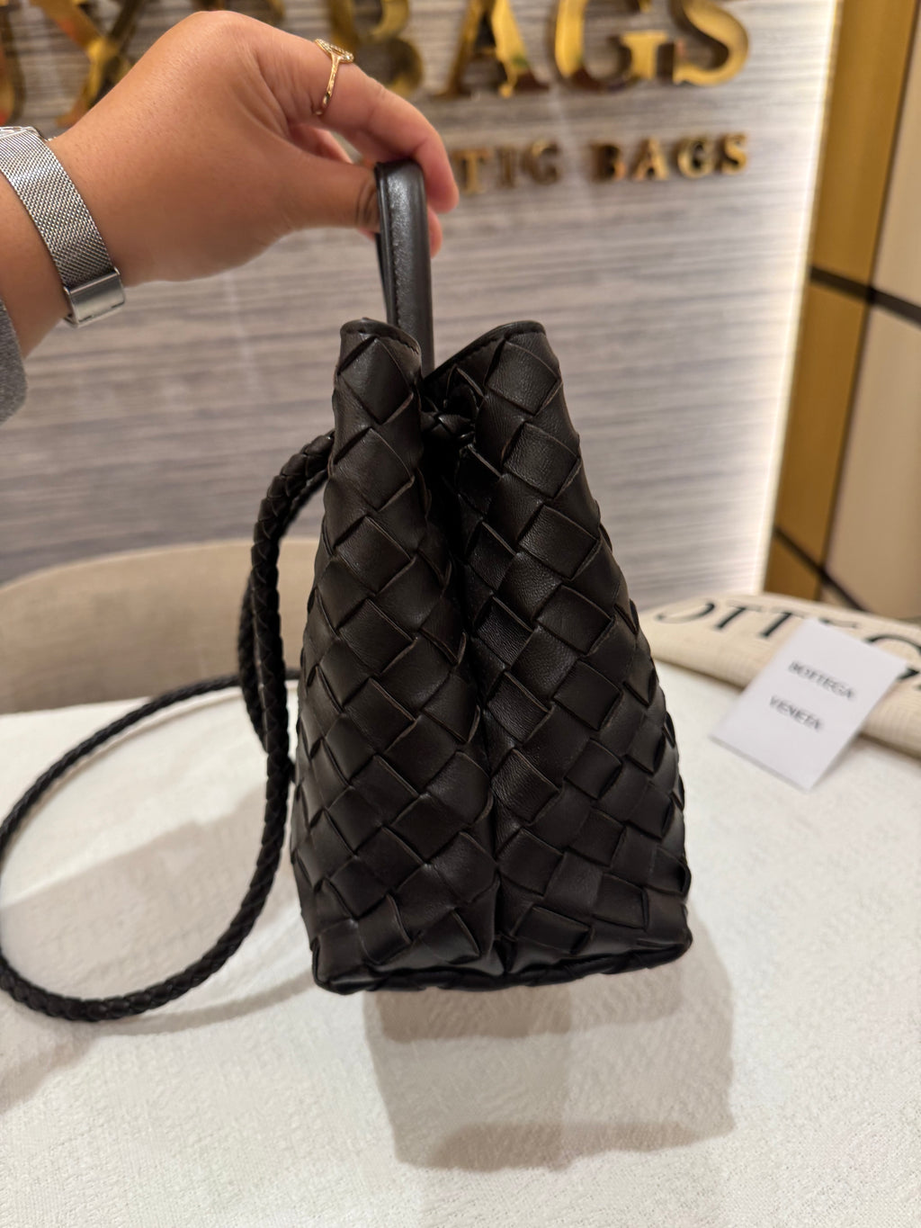 Bottega Veneta Andiamo Small Fondant