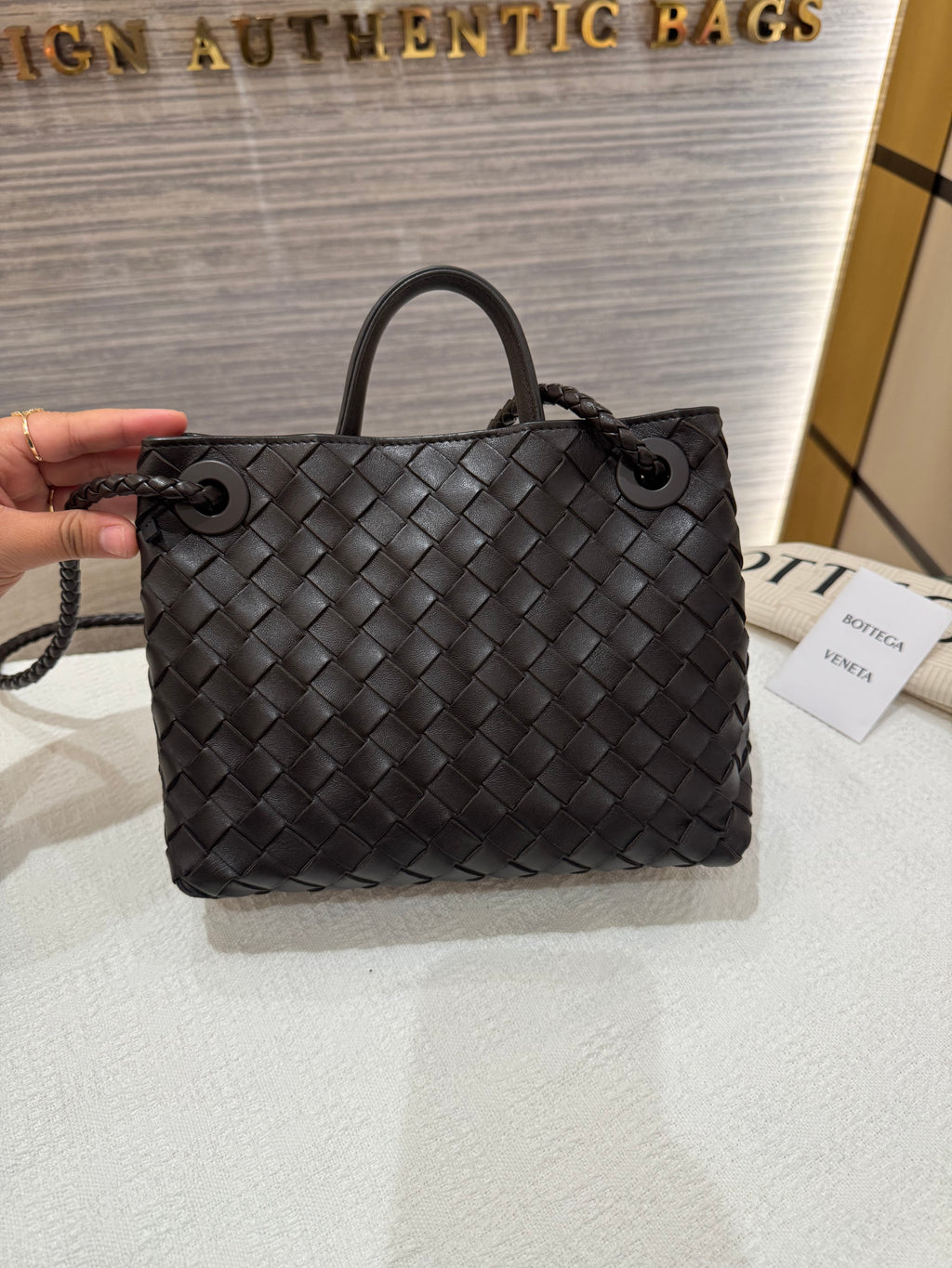 Bottega Veneta Andiamo Small Fondant