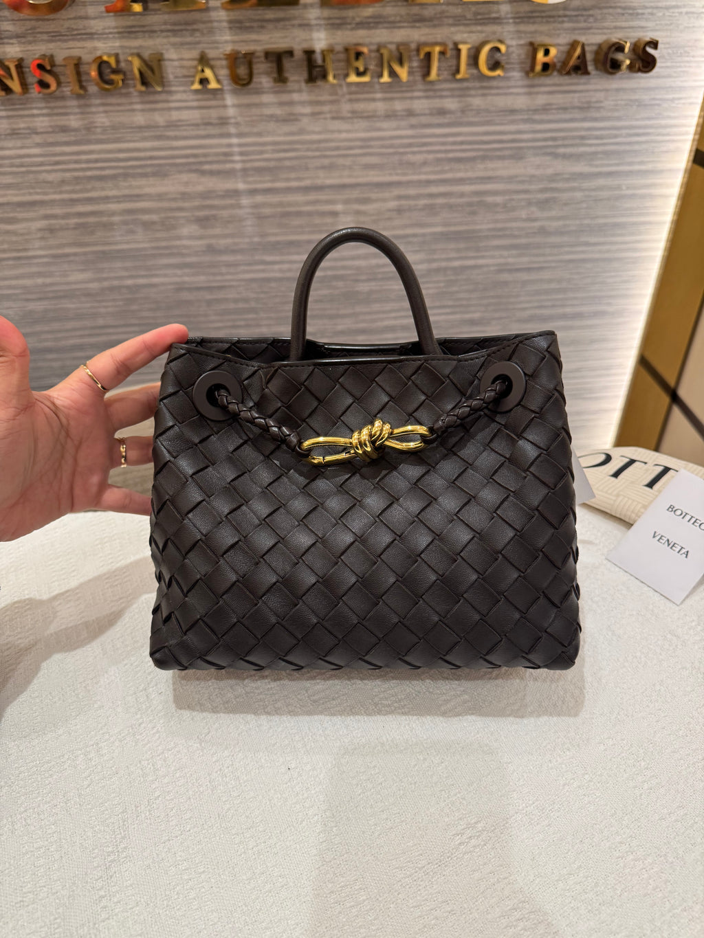 Bottega Veneta Andiamo Small Fondant
