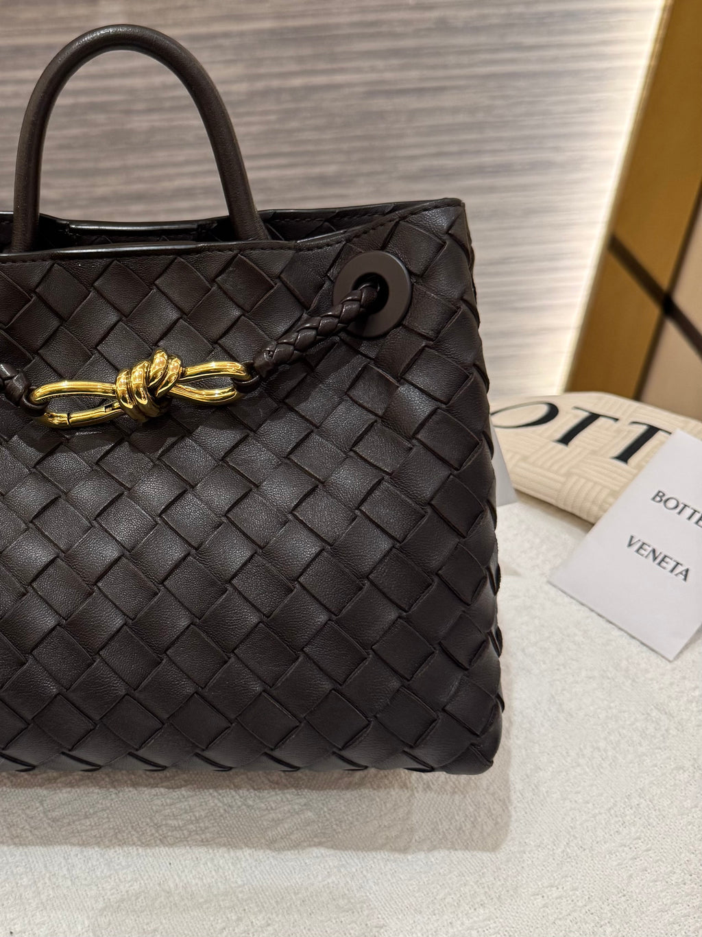 Bottega Veneta Andiamo Small Fondant