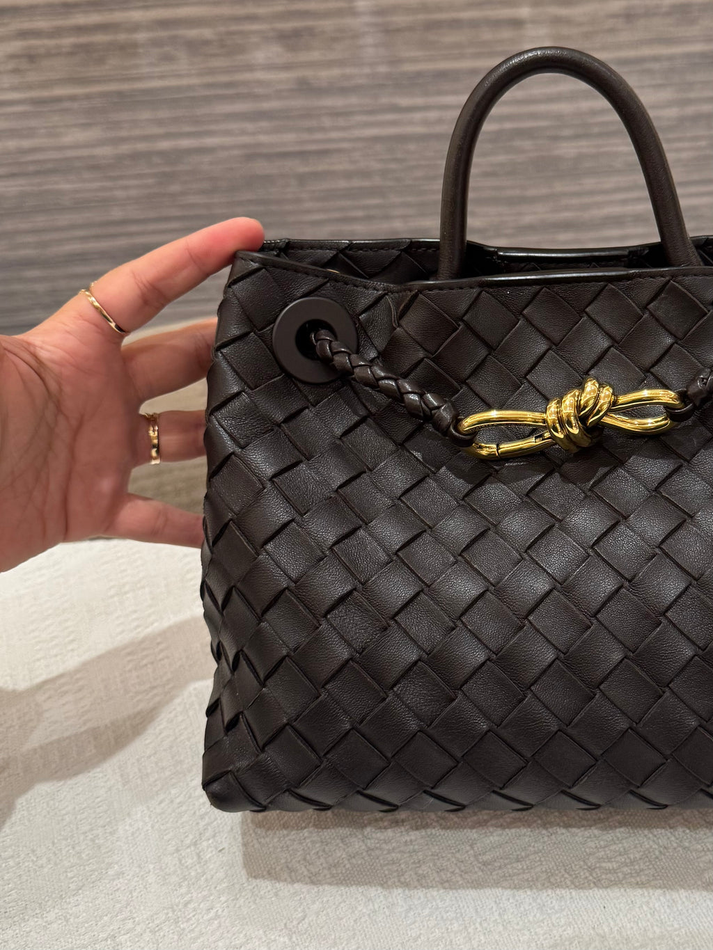 Bottega Veneta Andiamo Small Fondant