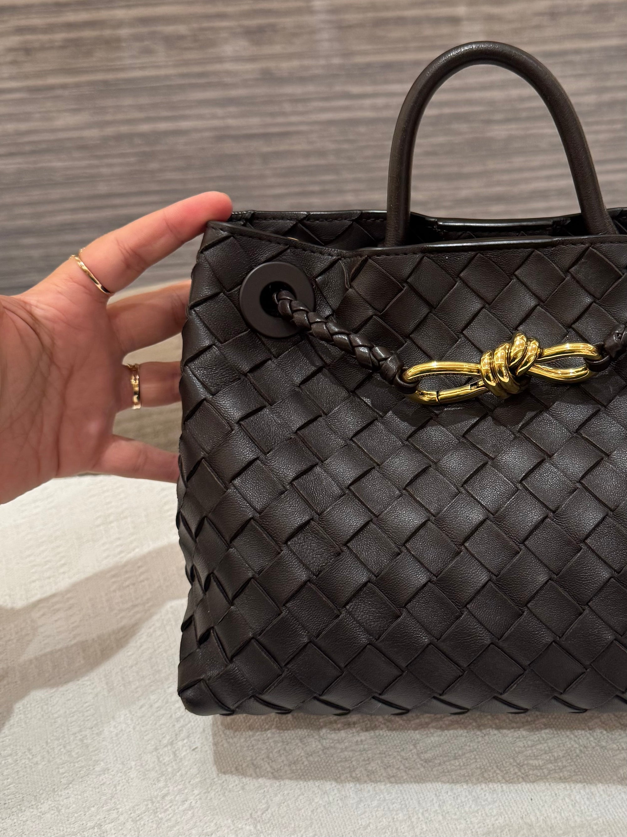 Bottega Veneta Andiamo Small Fondant