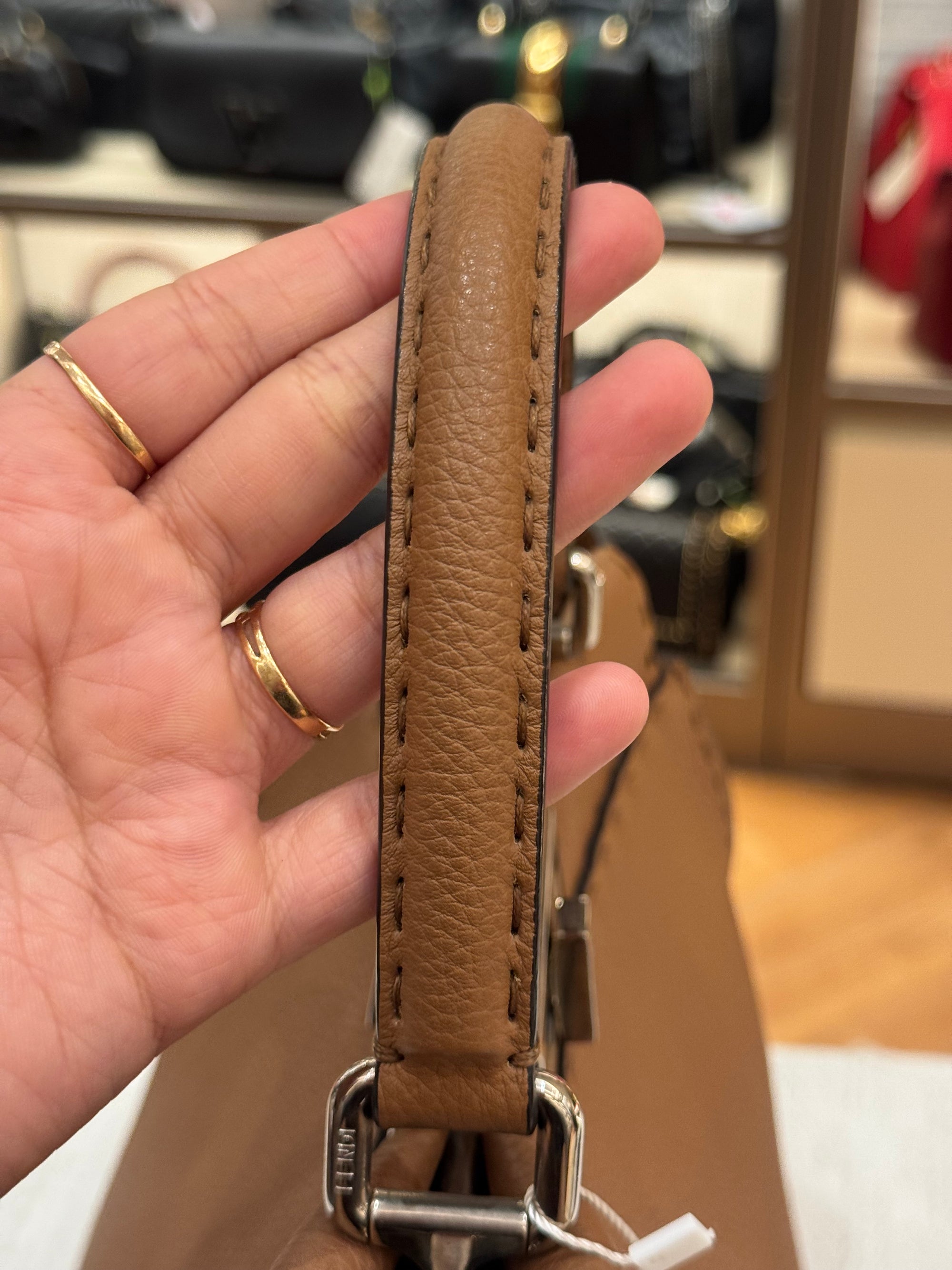 Fendi Peekaboo Selleria Medium Brown