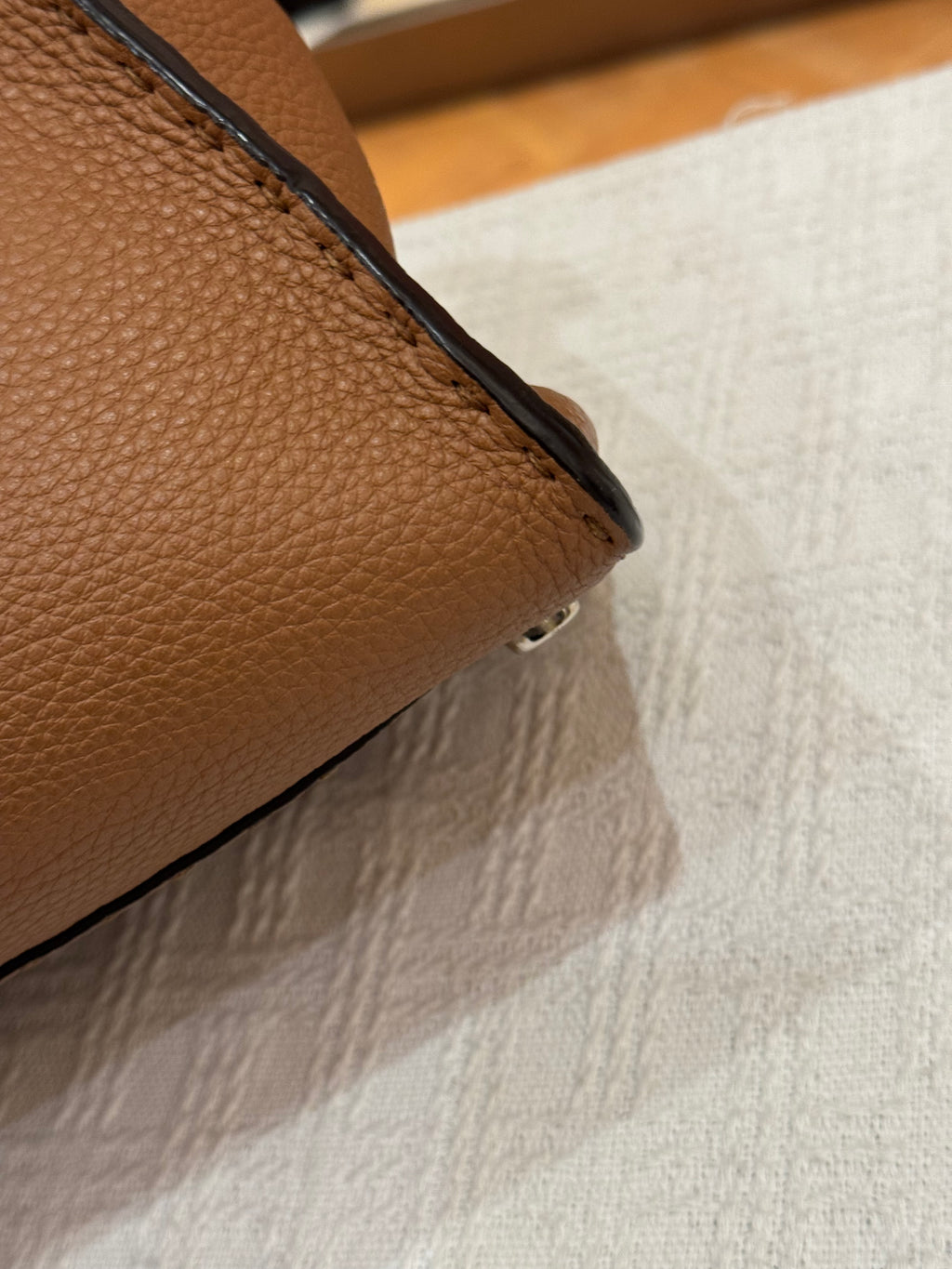 Fendi Peekaboo Selleria Medium Brown
