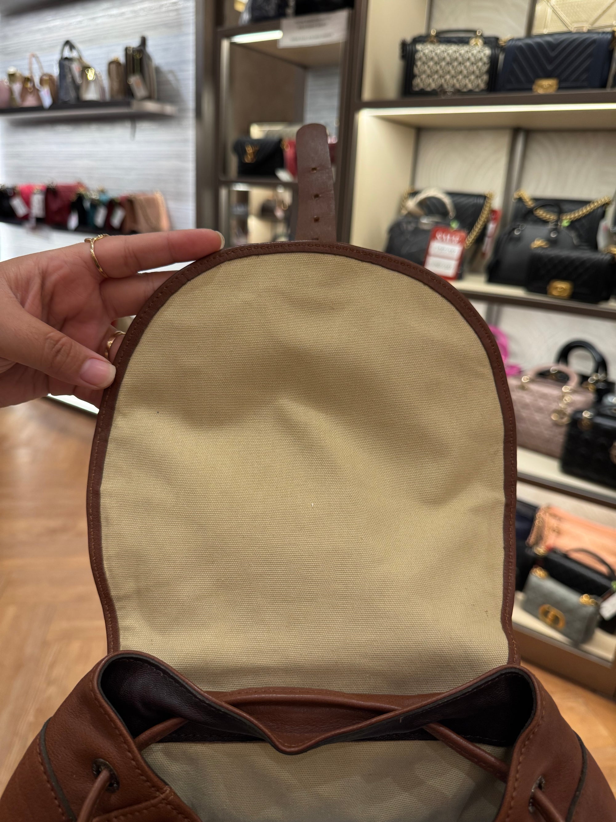 Longchamp Backpack Brown