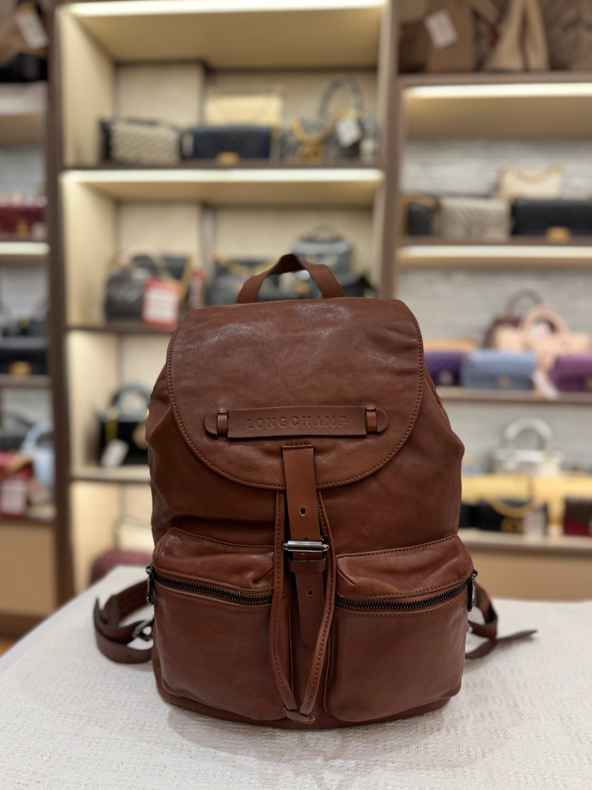 Longchamp Backpack Brown
