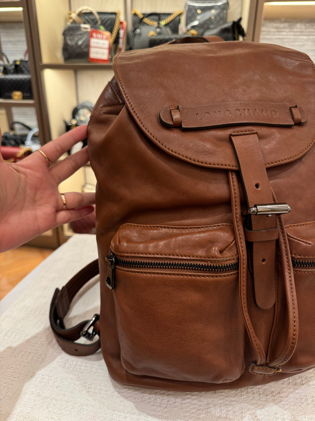 Longchamp Backpack Brown