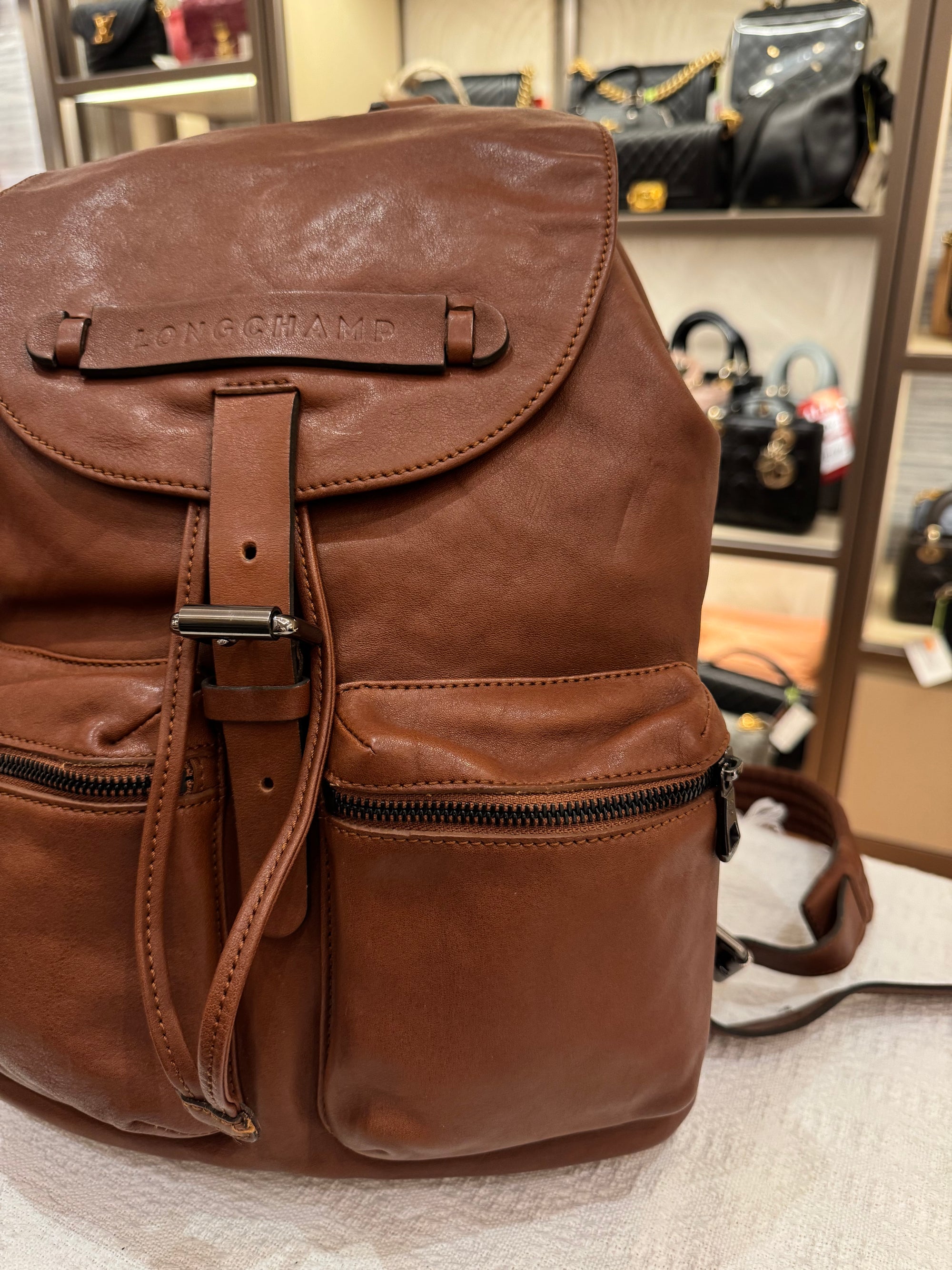 Longchamp Backpack Brown