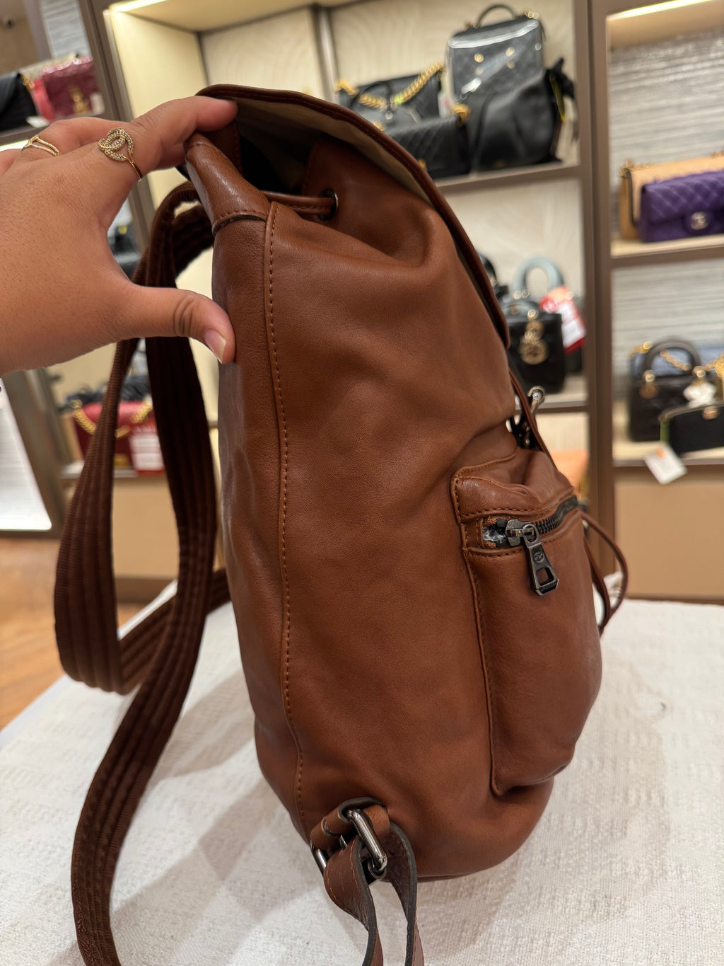 Longchamp Backpack Brown