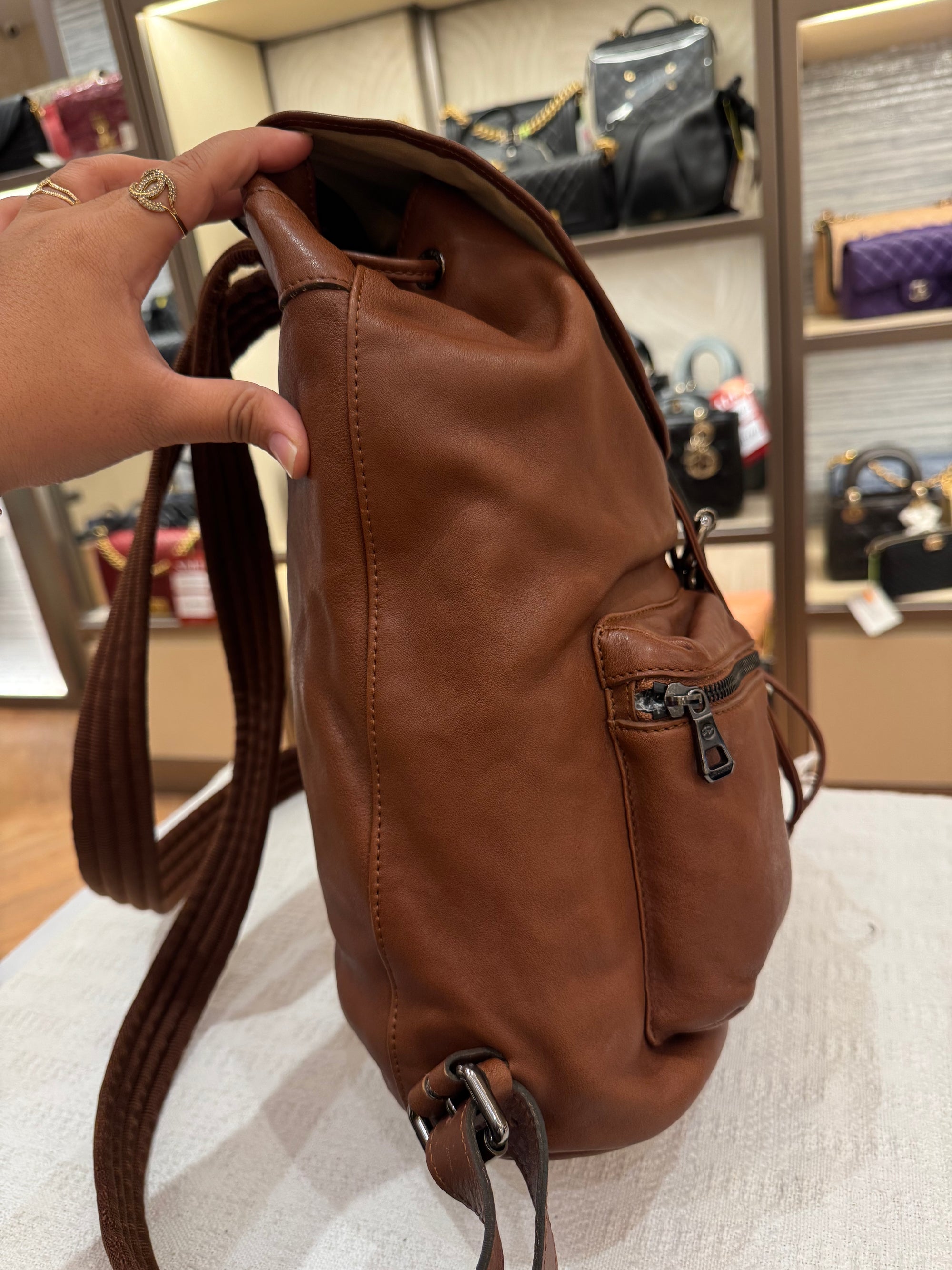 Longchamp Backpack Brown
