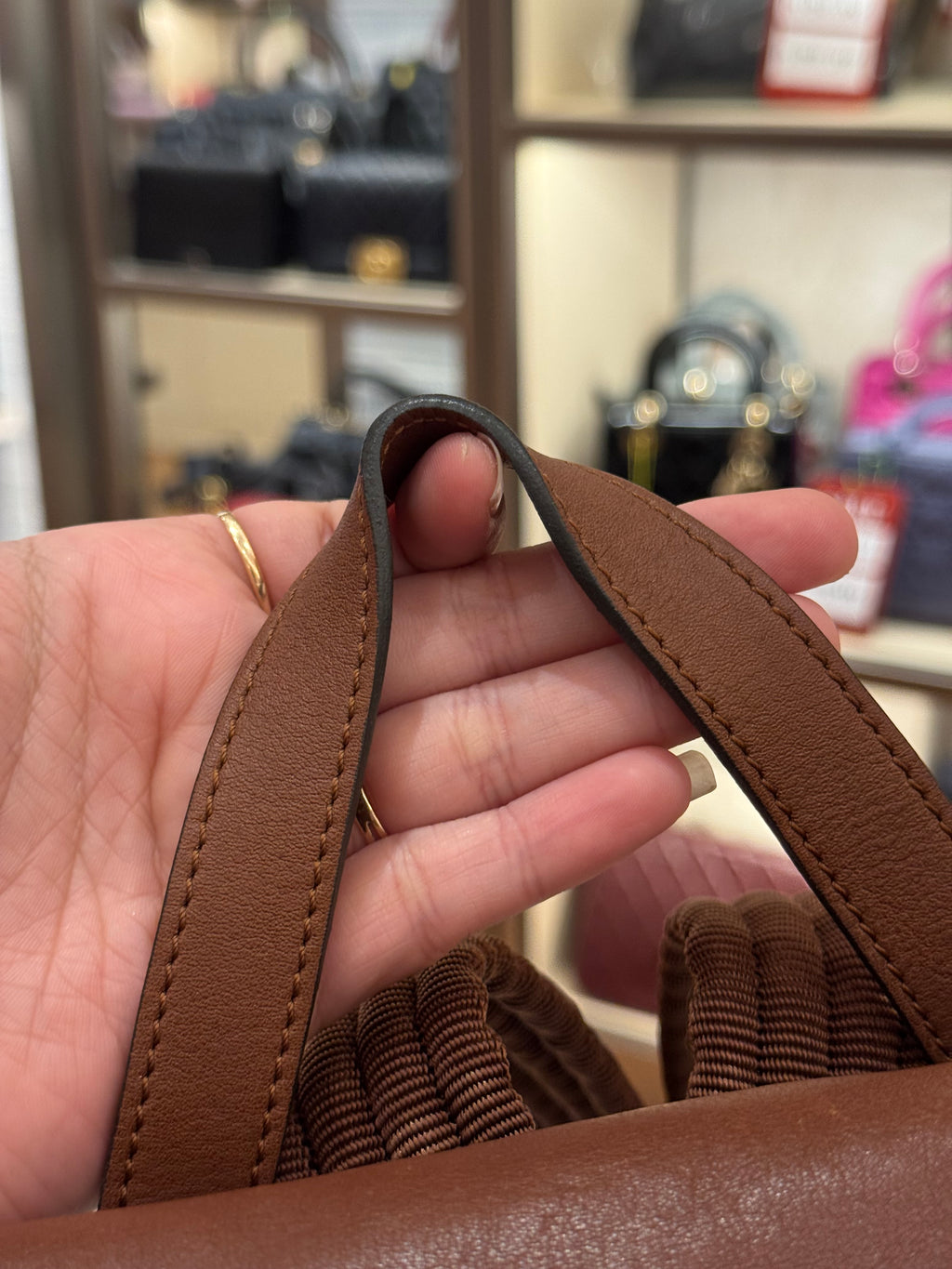 Longchamp Backpack Brown