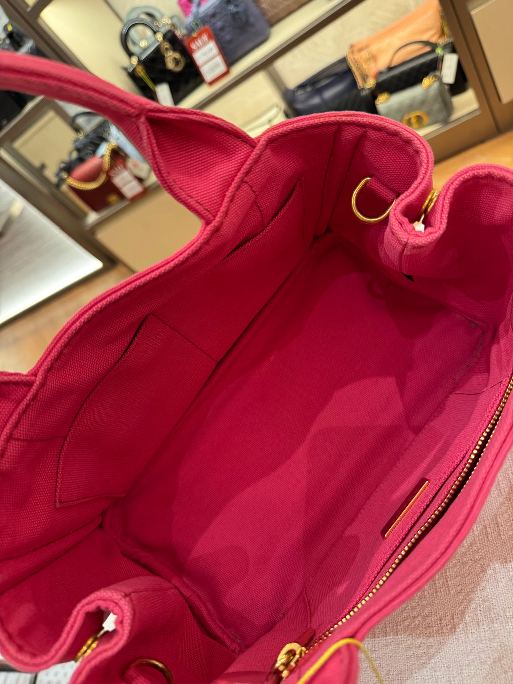 Prada Canapa Canvas