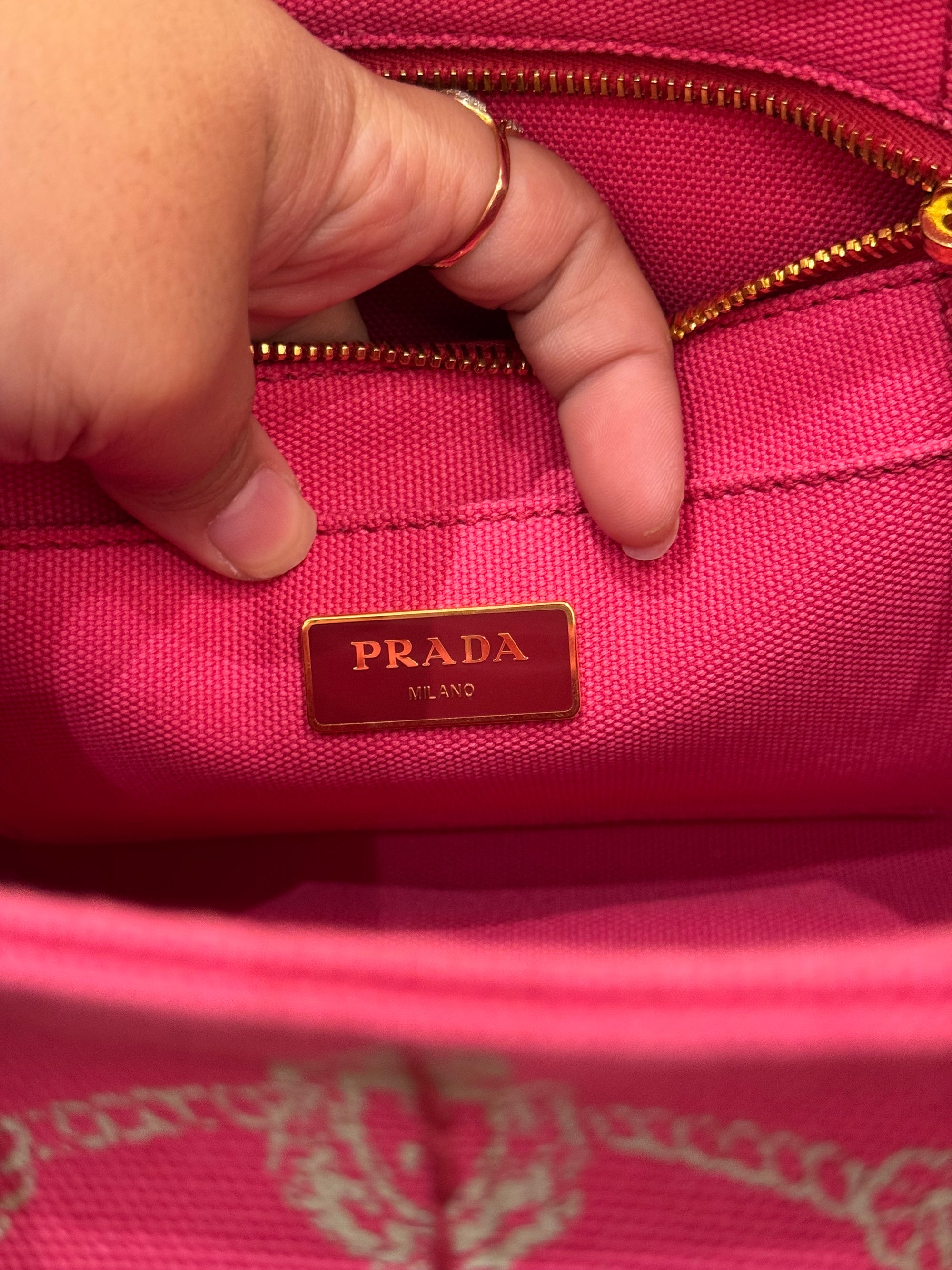 Prada Canapa Canvas