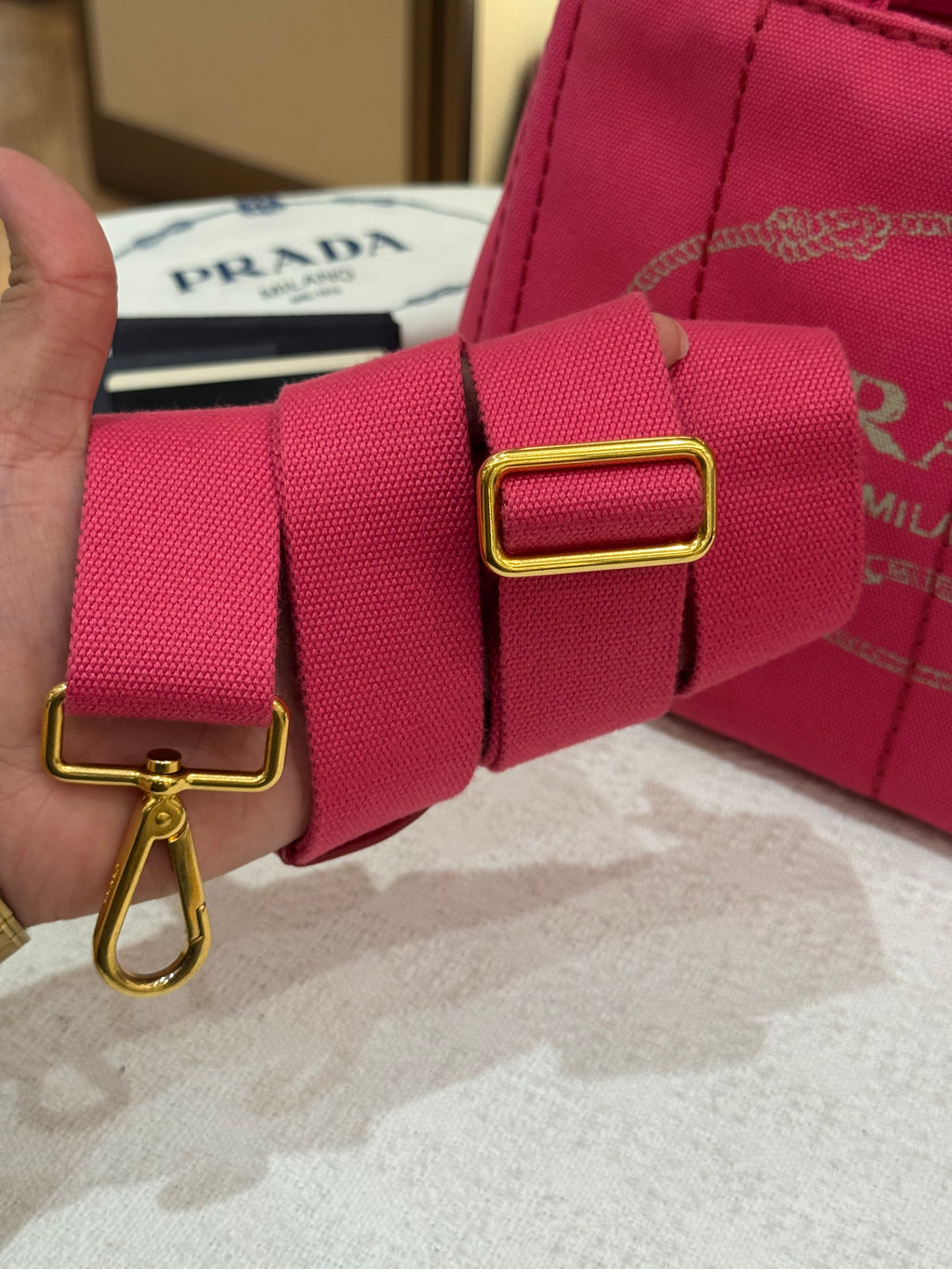 Prada Canapa Canvas