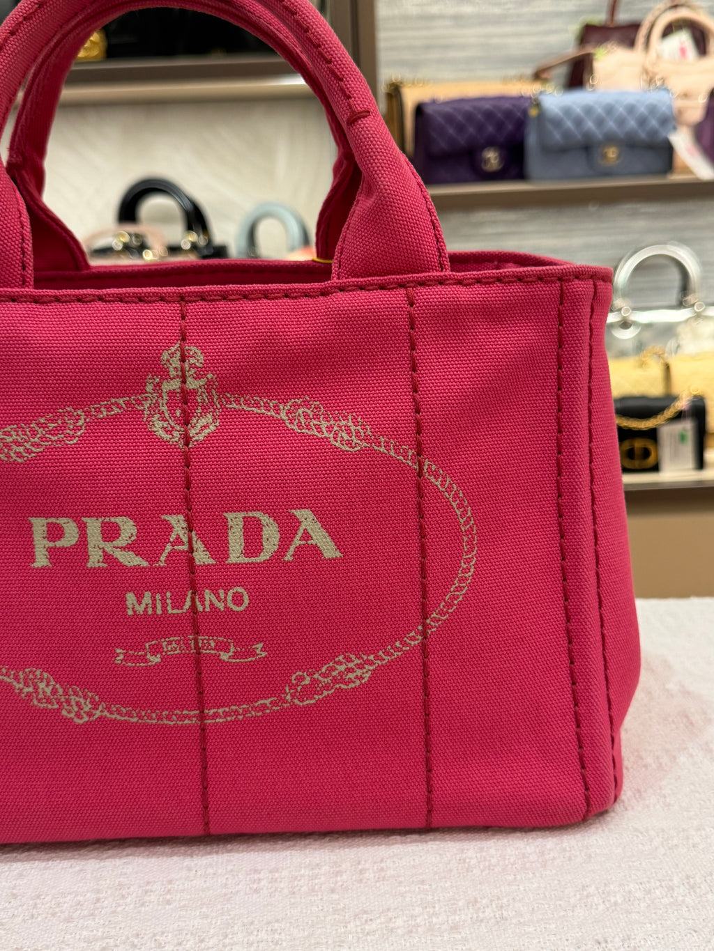 Prada Canapa Canvas