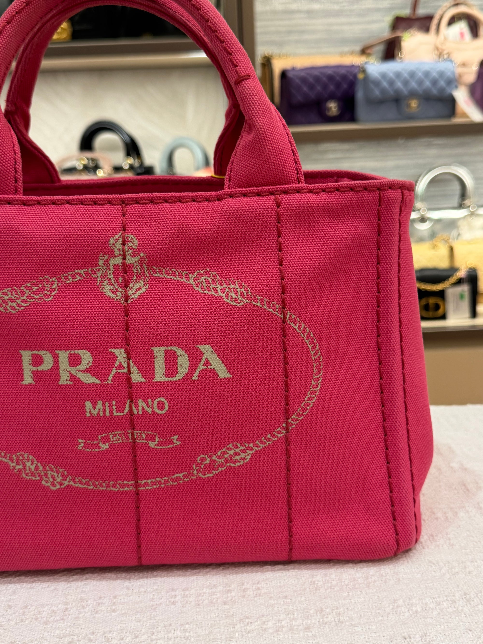Prada Canapa Canvas