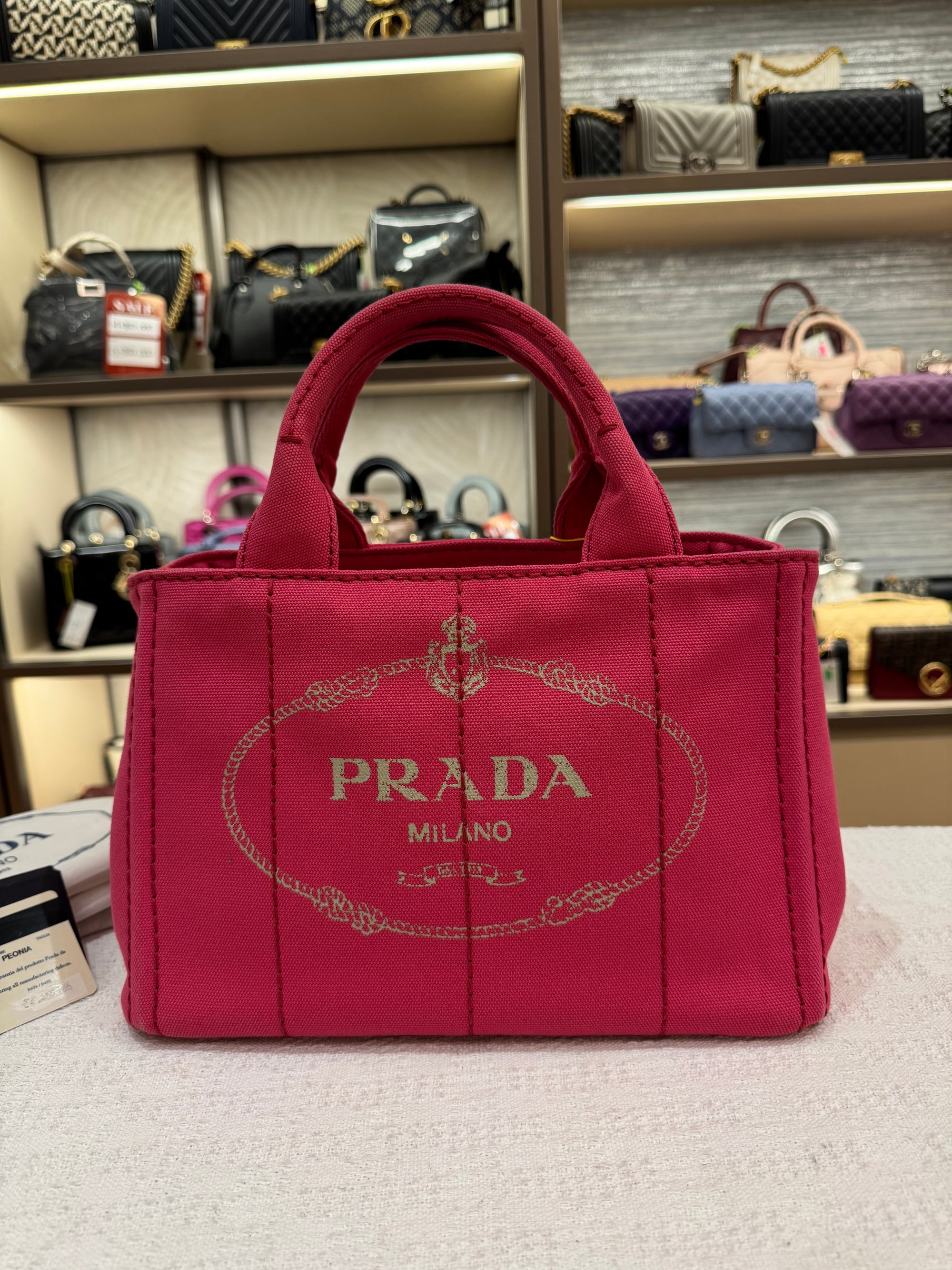 Prada Canapa Canvas