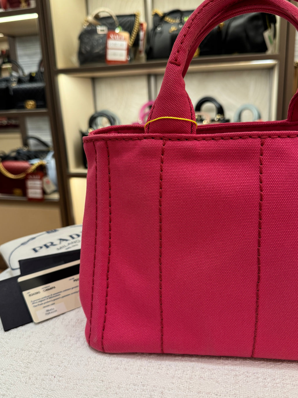 Prada Canapa Canvas