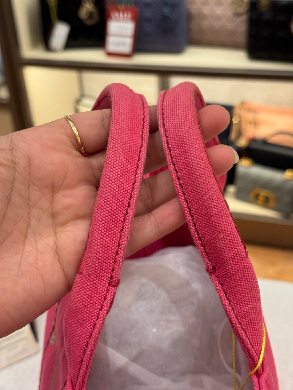 Prada Canapa Canvas