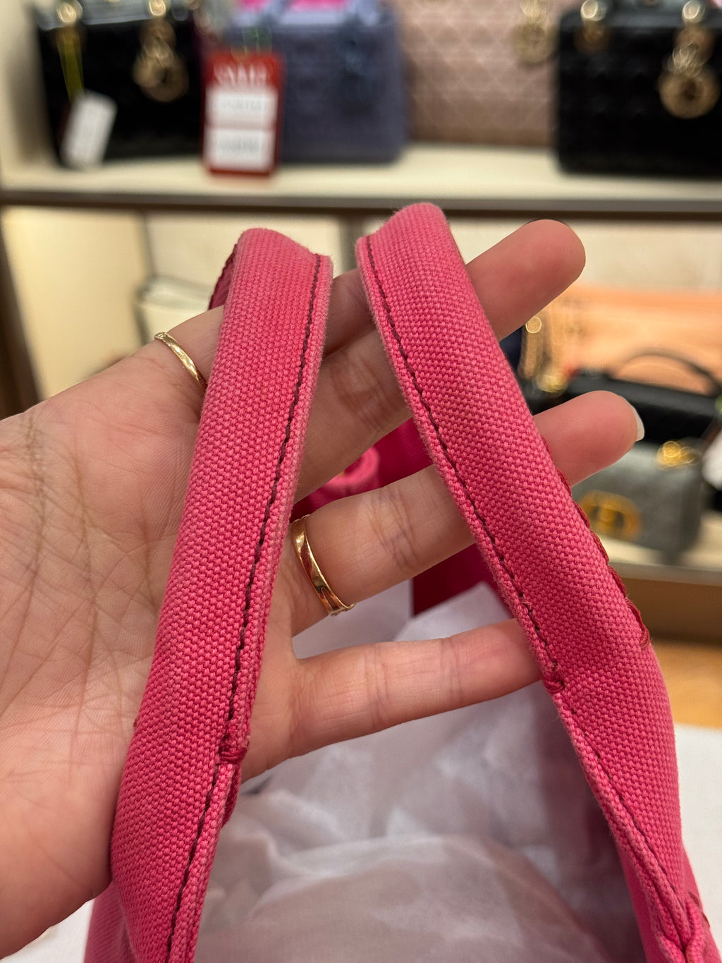 Prada Canapa Canvas